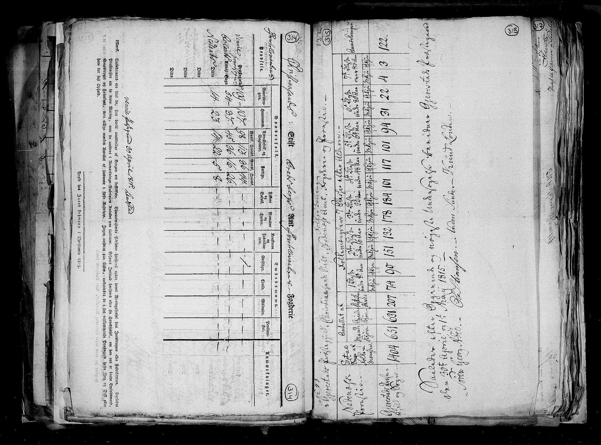 RA, Census 1815, vol. 1: Akershus stift and Kristiansand stift, 1815, p. 226