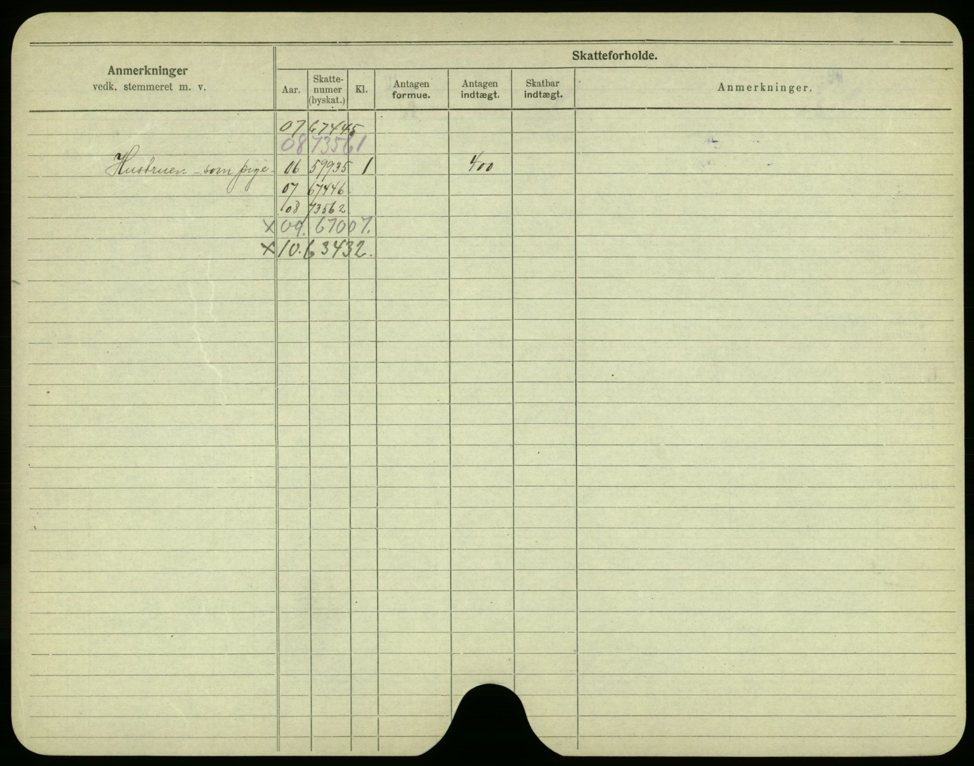 Oslo folkeregister, Registerkort, AV/SAO-A-11715/F/Fa/Fac/L0002: Menn, 1906-1914, p. 1104b