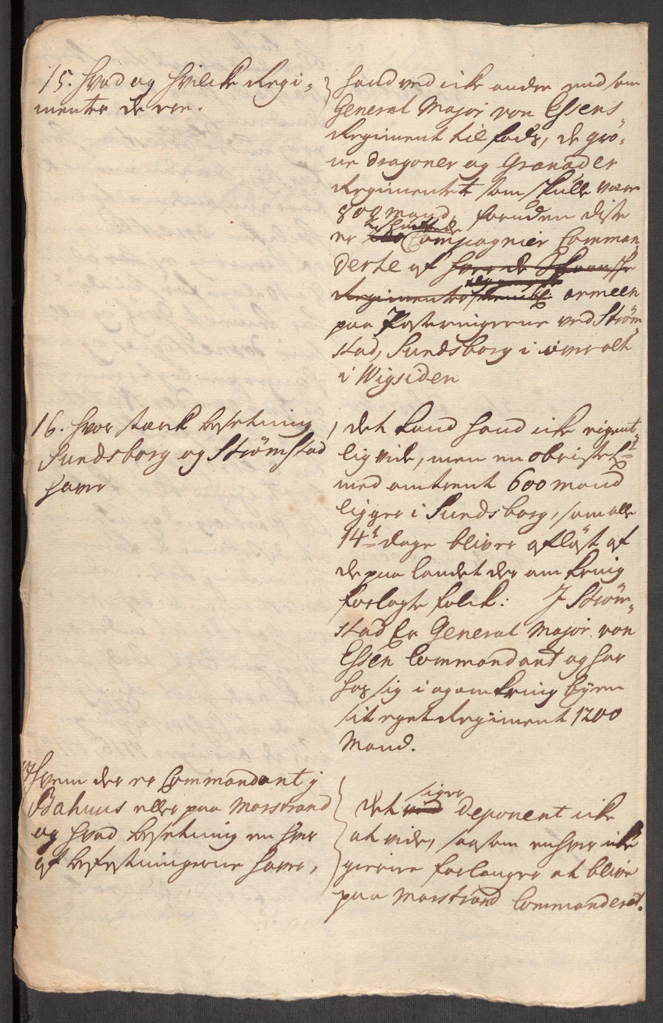 Kommanderende general (KG I) med Det norske krigsdirektorium, AV/RA-EA-5419/E/Eb/L0012: Kunnskap om fienden, kronologisk ordnet, 1718-1719, p. 552