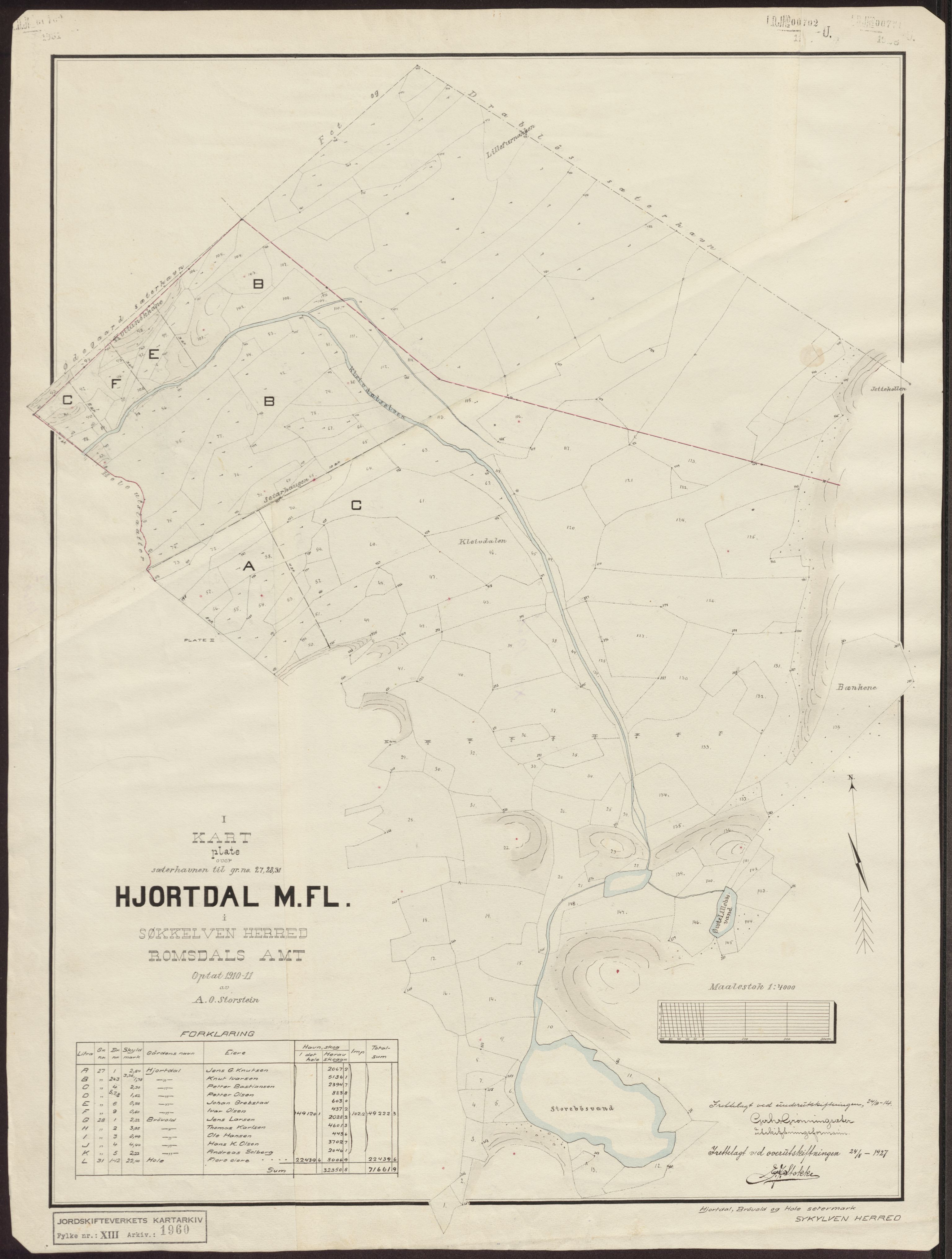 Jordskifteverkets kartarkiv, RA/S-3929/T, 1859-1988, p. 2378