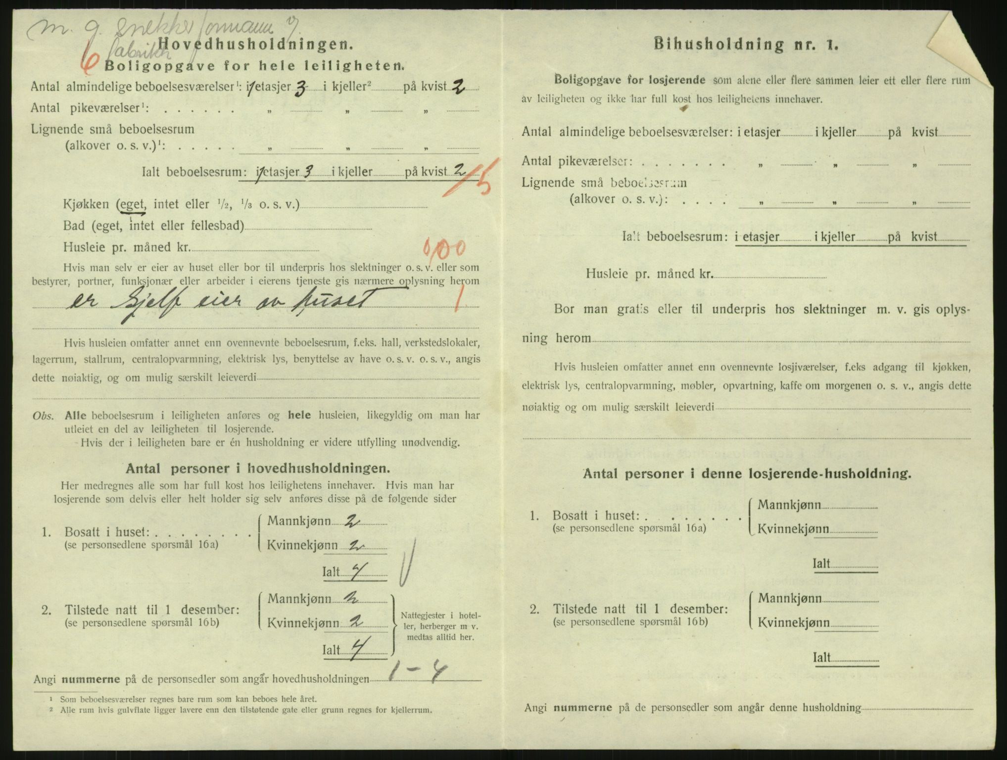 SAK, 1920 census for Arendal, 1920, p. 9035