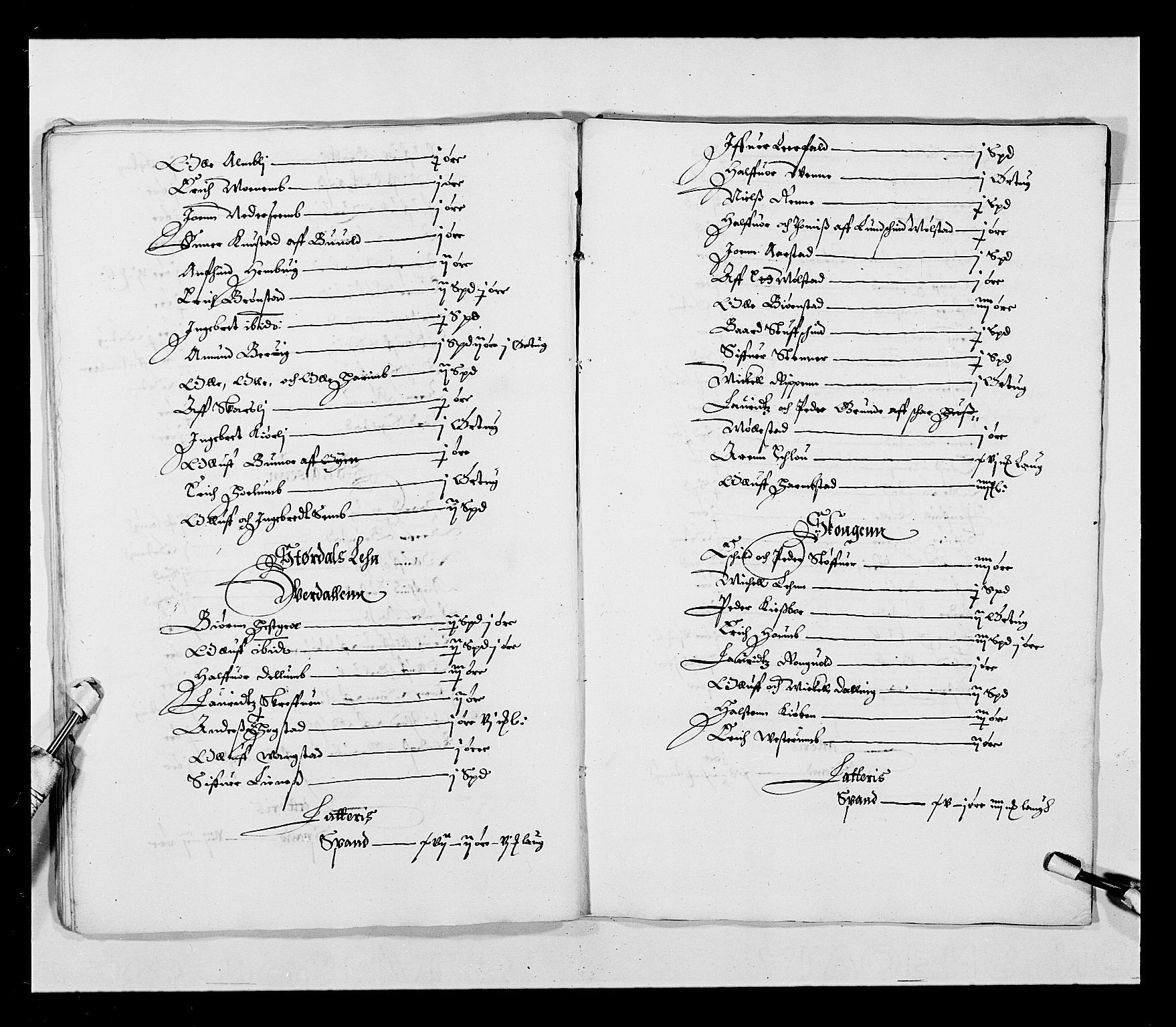 Stattholderembetet 1572-1771, AV/RA-EA-2870/Ek/L0027/0002: Jordebøker 1633-1658: / Tre jordebøker fra Trondheim len, 1644-1645, p. 20