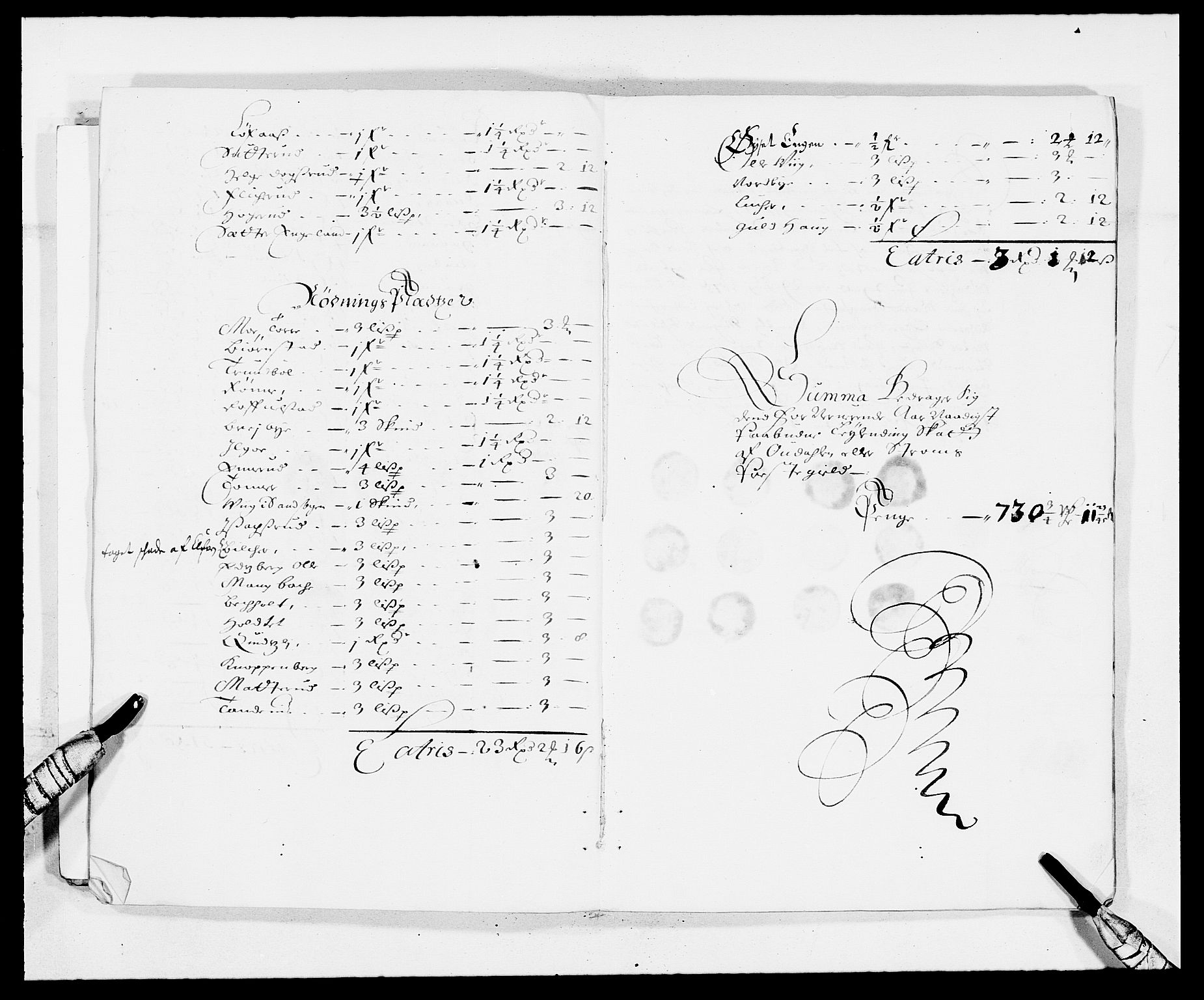 Rentekammeret inntil 1814, Reviderte regnskaper, Fogderegnskap, AV/RA-EA-4092/R13/L0810: Fogderegnskap Solør, Odal og Østerdal, 1675, p. 196