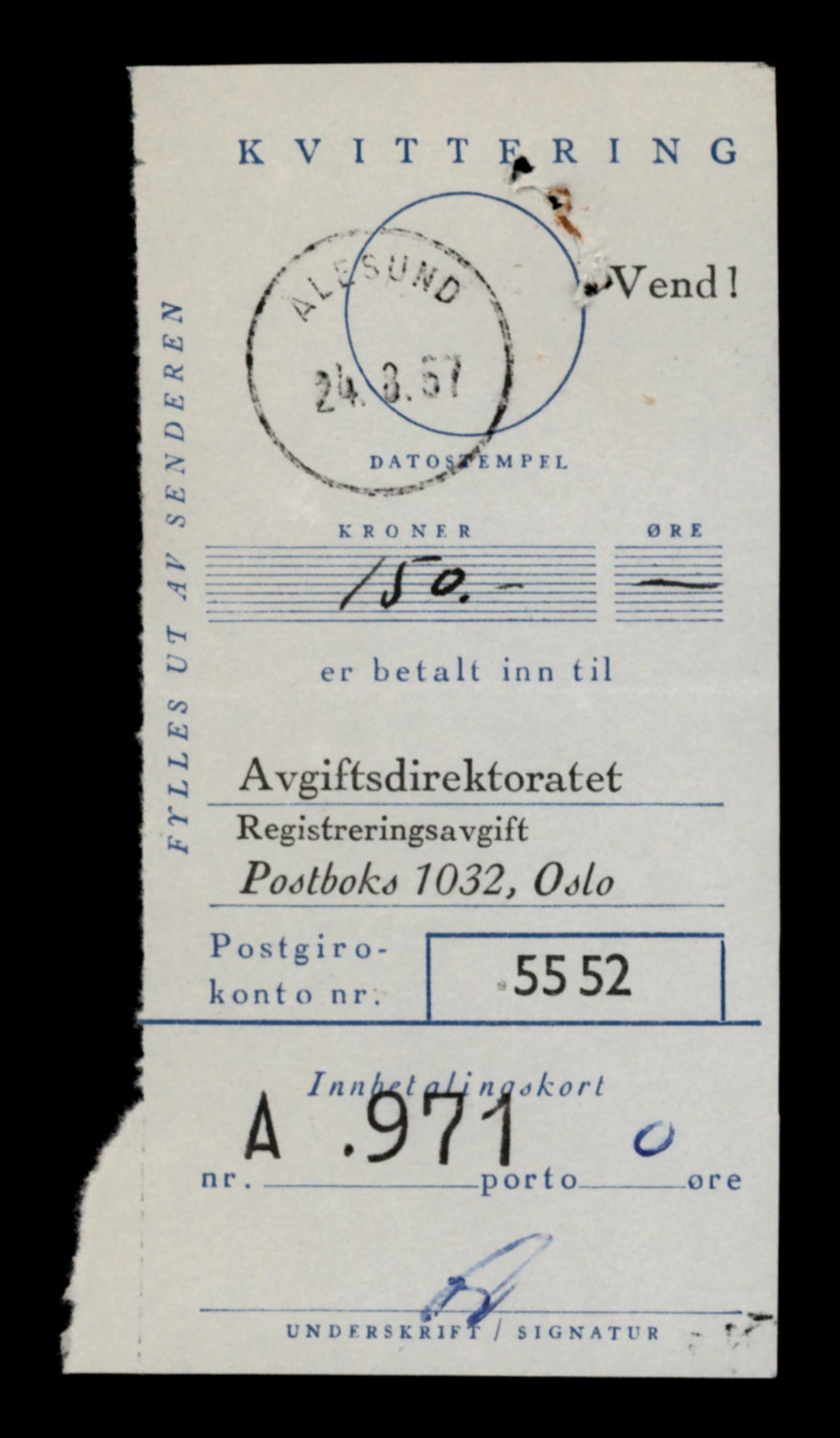 Møre og Romsdal vegkontor - Ålesund trafikkstasjon, AV/SAT-A-4099/F/Fe/L0039: Registreringskort for kjøretøy T 13361 - T 13530, 1927-1998, p. 3013