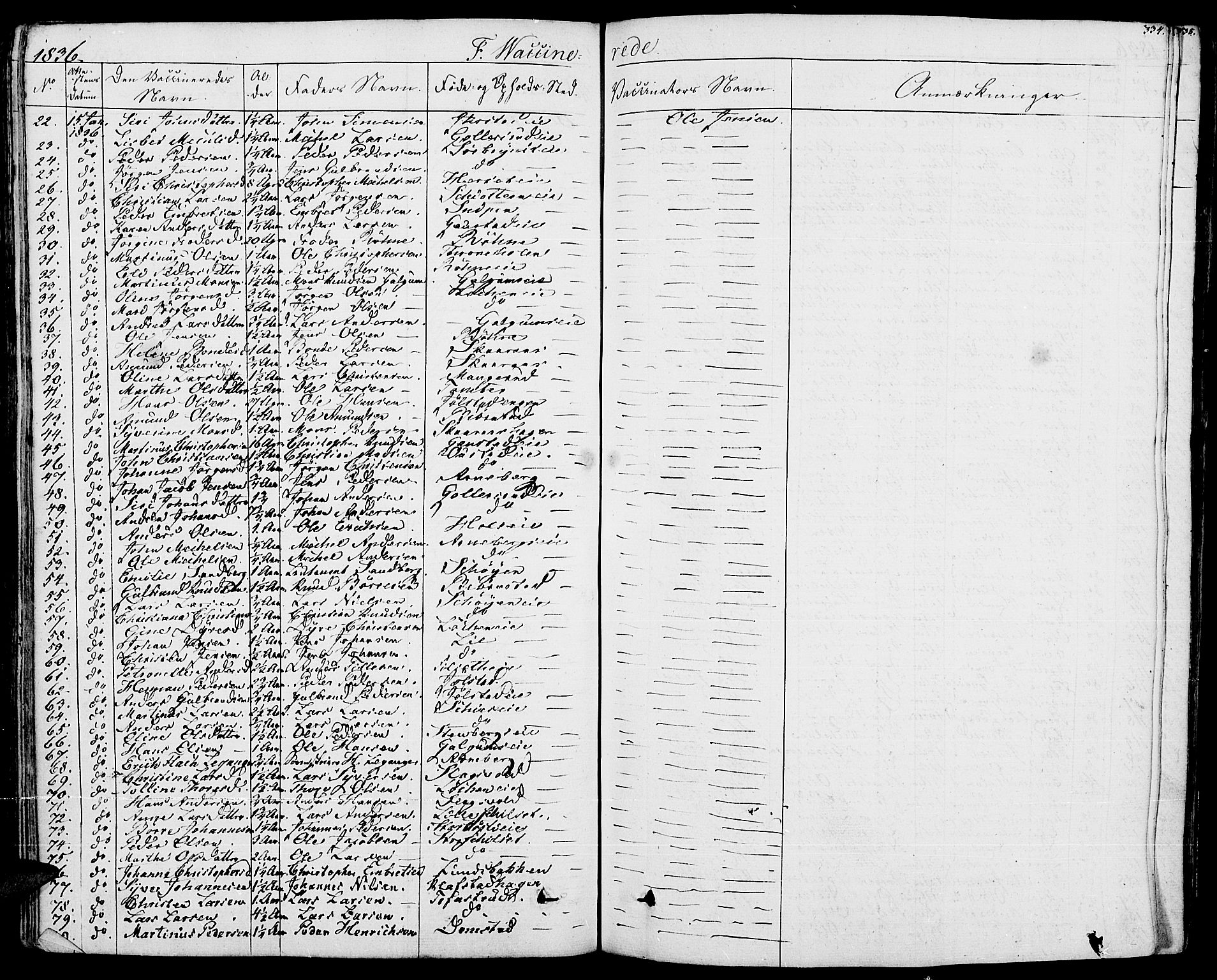 Romedal prestekontor, AV/SAH-PREST-004/K/L0003: Parish register (official) no. 3, 1829-1846, p. 334