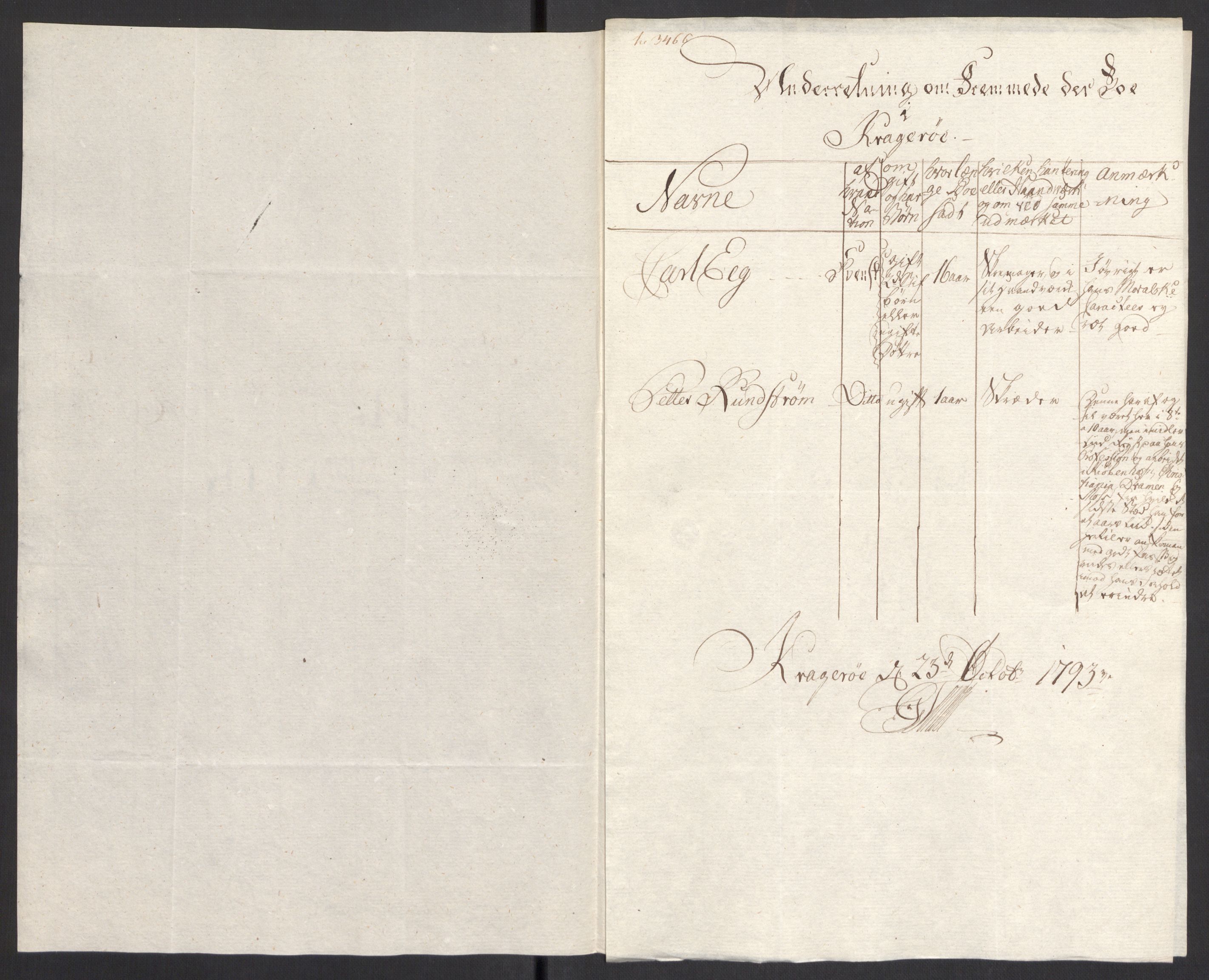 Kristiania stiftamt, AV/SAO-A-10386/G/Gc/L0005: Utlendinger i Akershus stift, 1793-1794, p. 53