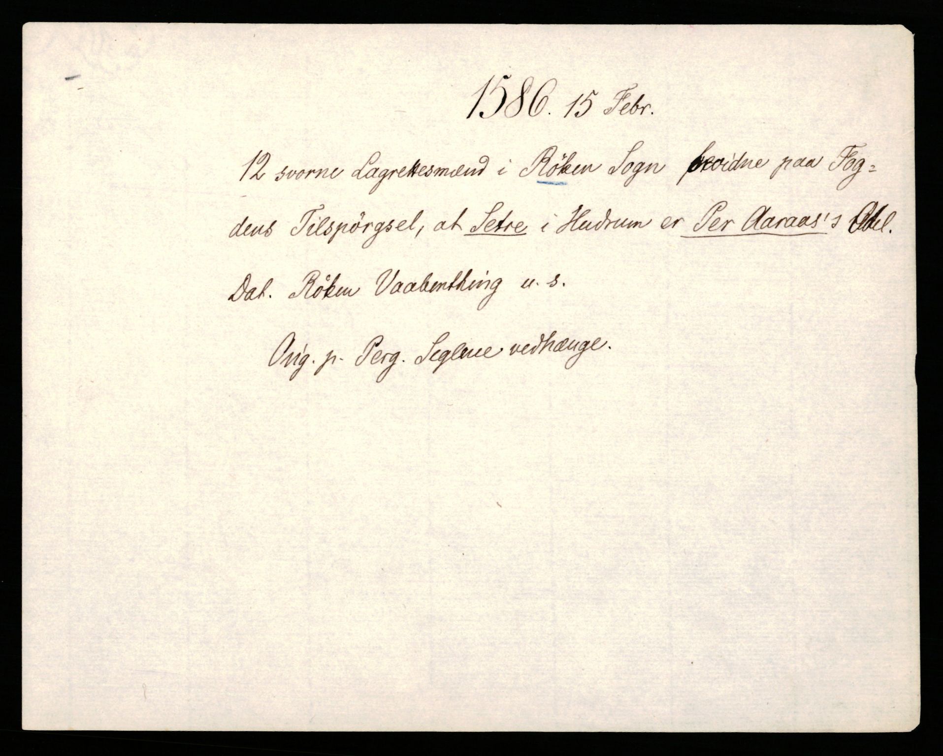 Riksarkivets diplomsamling, AV/RA-EA-5965/F35/F35b/L0003: Riksarkivets diplomer, seddelregister, 1583-1592, p. 119