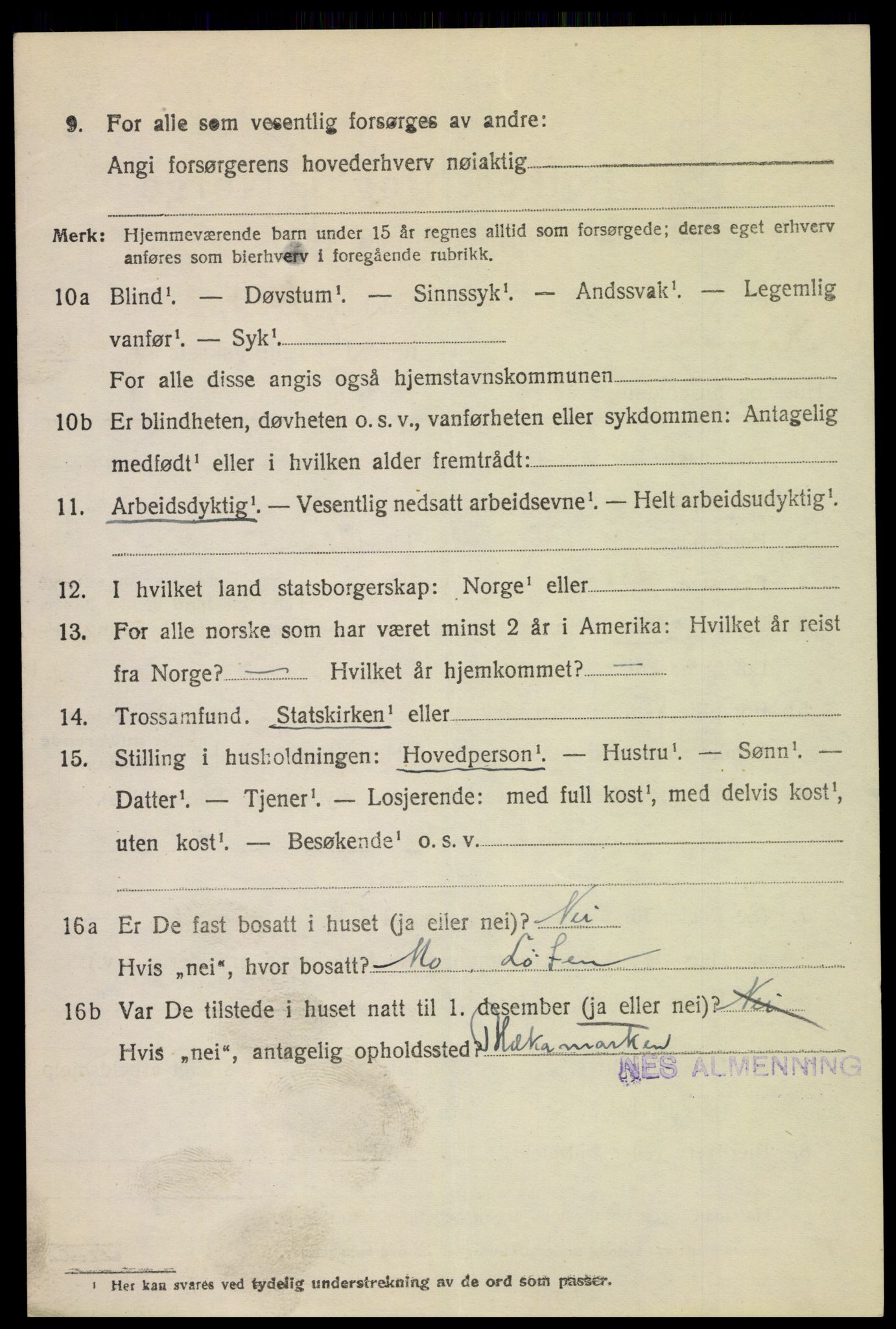 SAH, 1920 census for Ringsaker, 1920, p. 29763