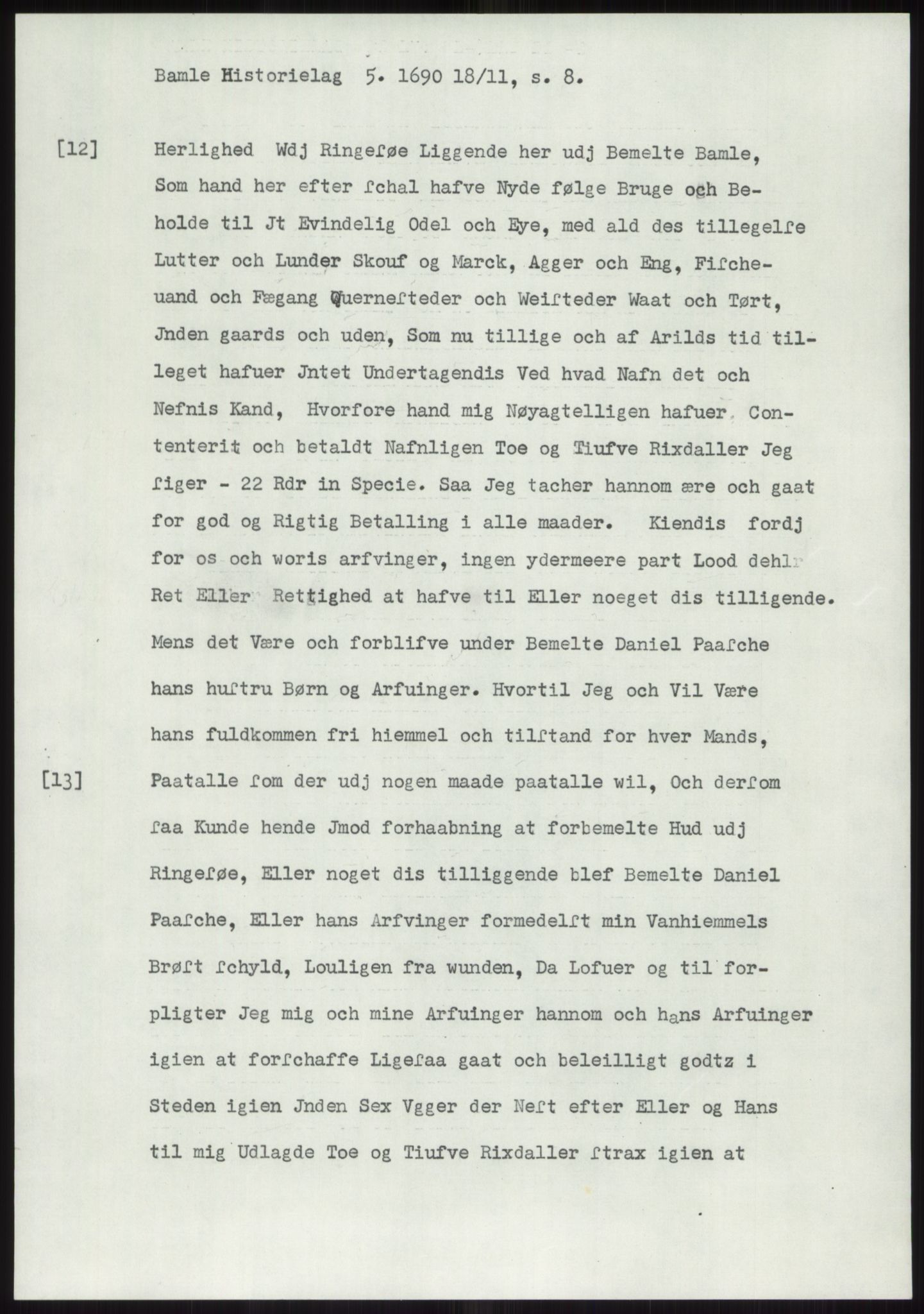 Samlinger til kildeutgivelse, Diplomavskriftsamlingen, AV/RA-EA-4053/H/Ha, p. 1369