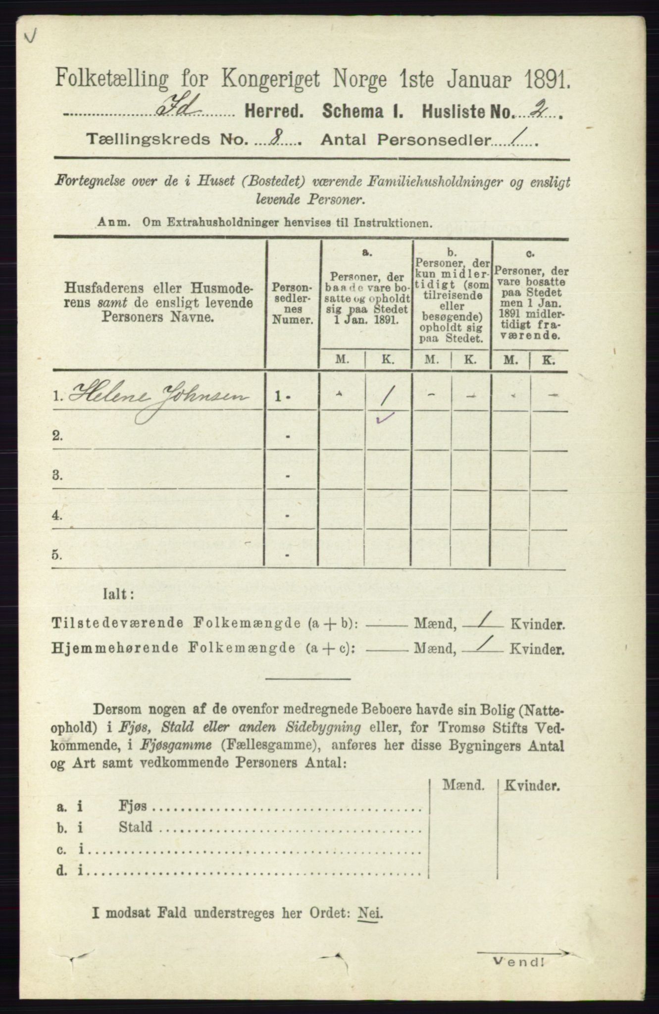 RA, 1891 census for 0117 Idd, 1891, p. 4668