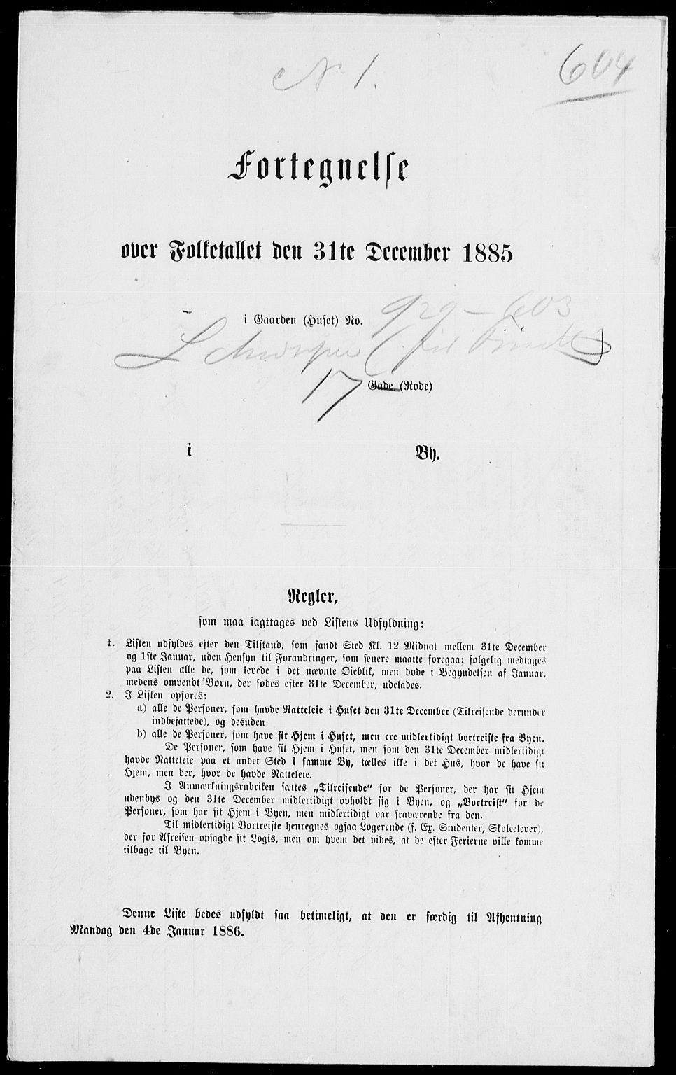 RA, 1885 census for 0101 Fredrikshald, 1885, p. 1332