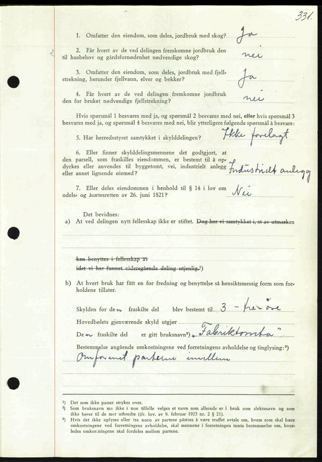 Nordmøre sorenskriveri, AV/SAT-A-4132/1/2/2Ca: Mortgage book no. A102, 1946-1946, Diary no: : 1580/1946