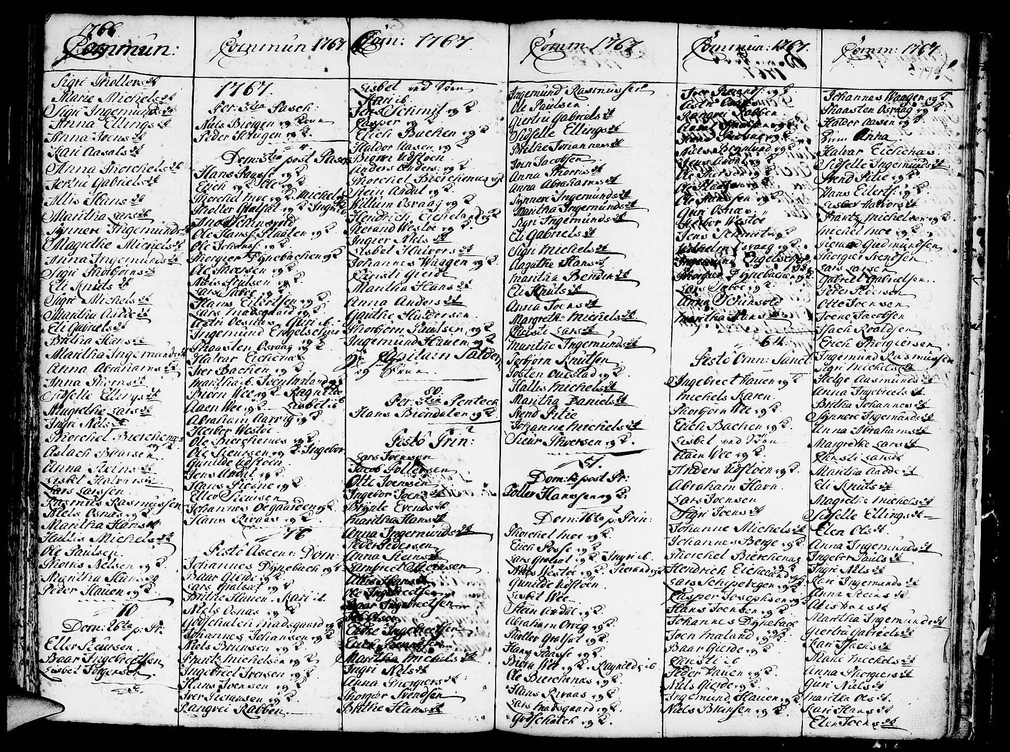 Etne sokneprestembete, SAB/A-75001/H/Haa: Parish register (official) no. A 3 /3, 1755-1782, p. 179