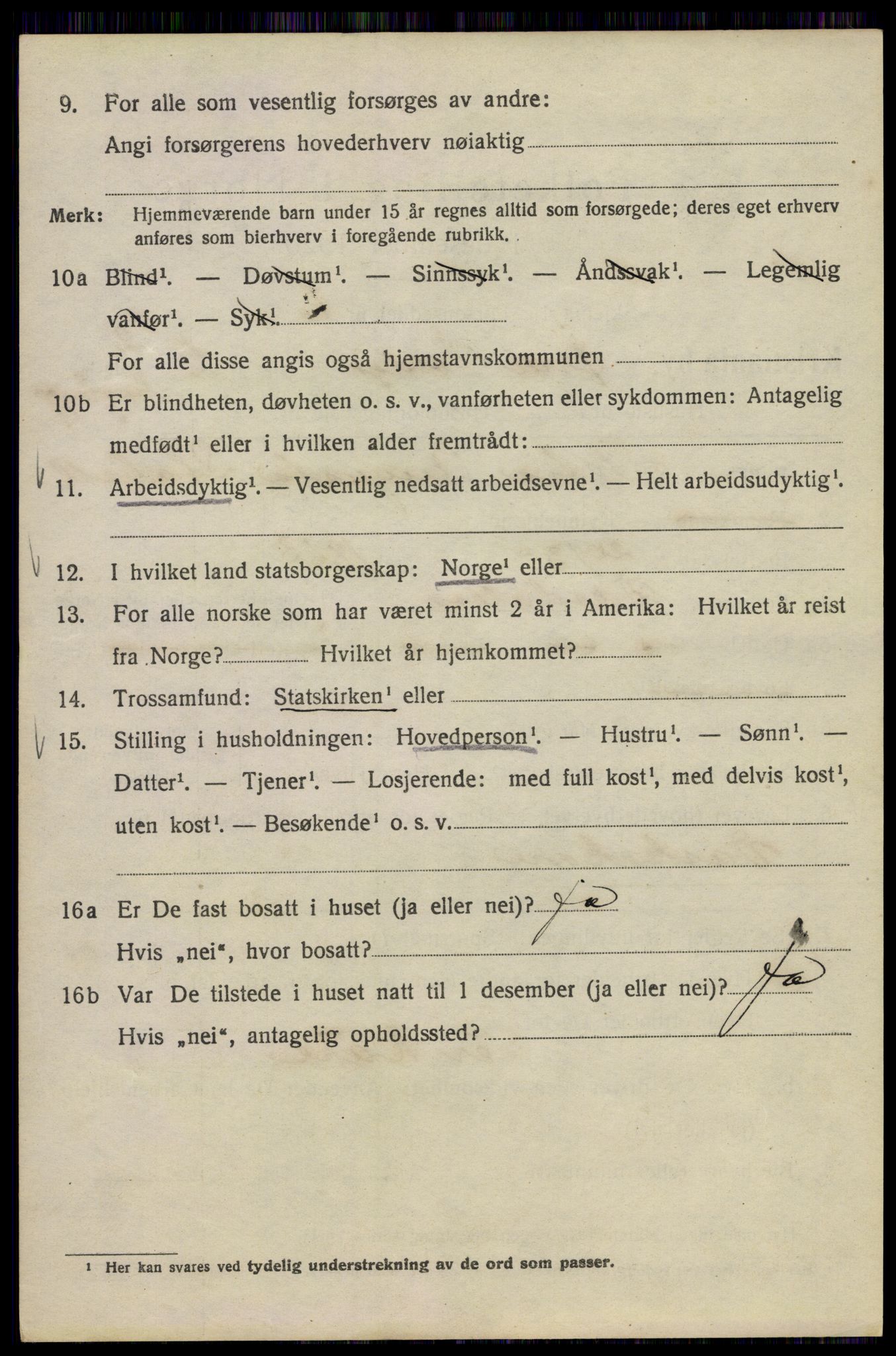 SAO, 1920 census for Kristiania, 1920, p. 658412