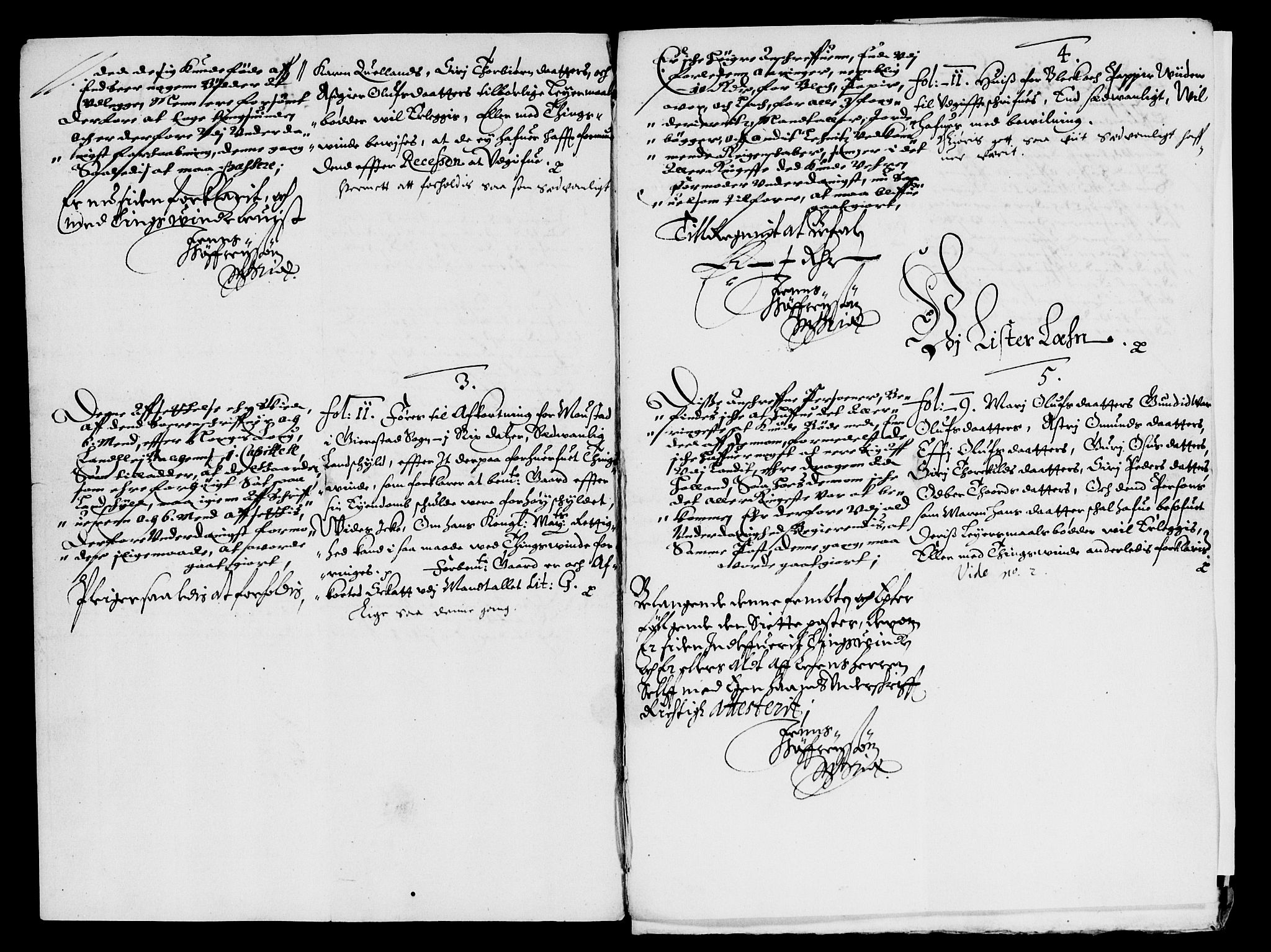 Rentekammeret inntil 1814, Reviderte regnskaper, Lensregnskaper, AV/RA-EA-5023/R/Rb/Rbq/L0043: Nedenes len. Mandals len. Råbyggelag., 1654-1656