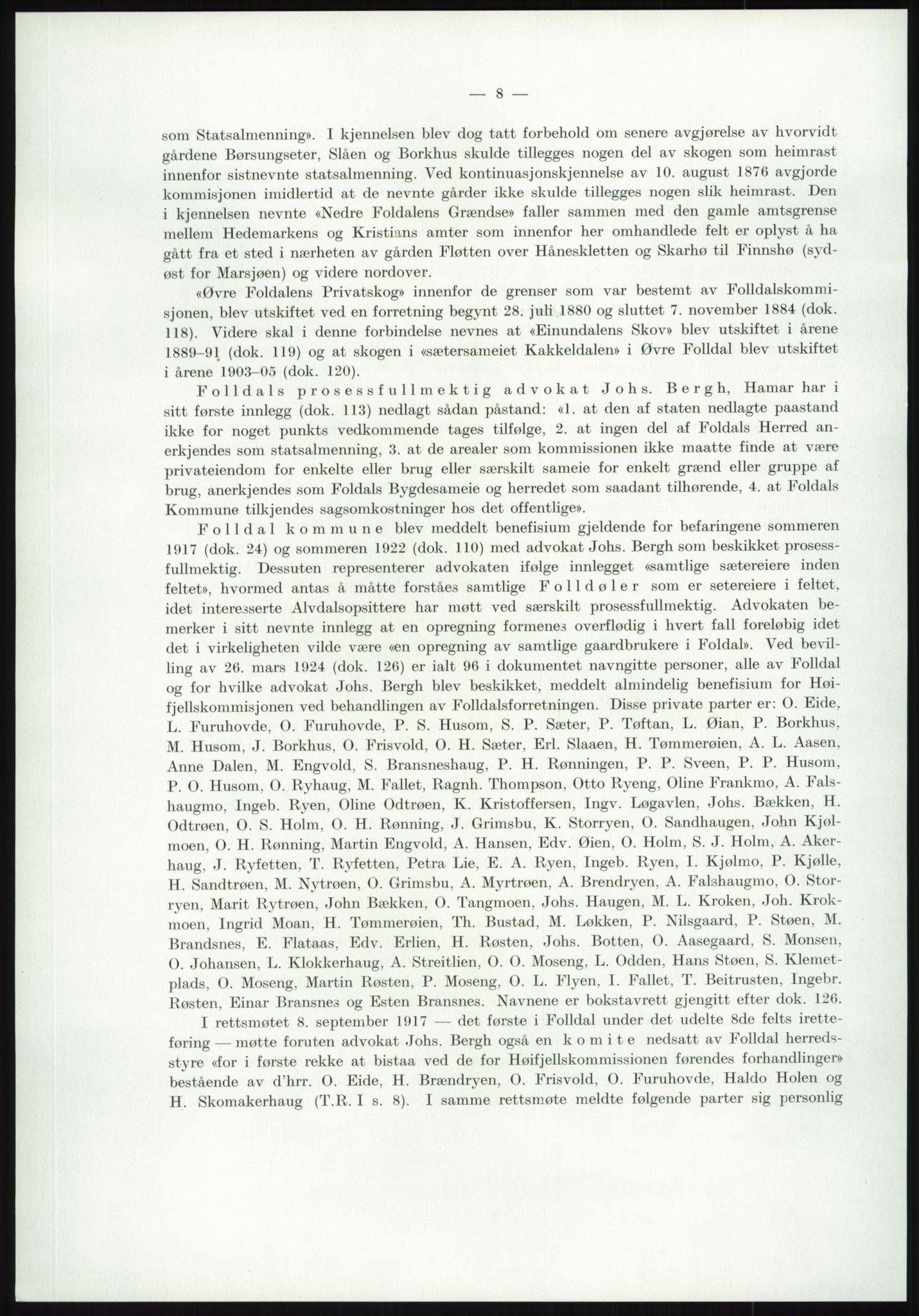 Høyfjellskommisjonen, AV/RA-S-1546/X/Xa/L0001: Nr. 1-33, 1909-1953, p. 3778