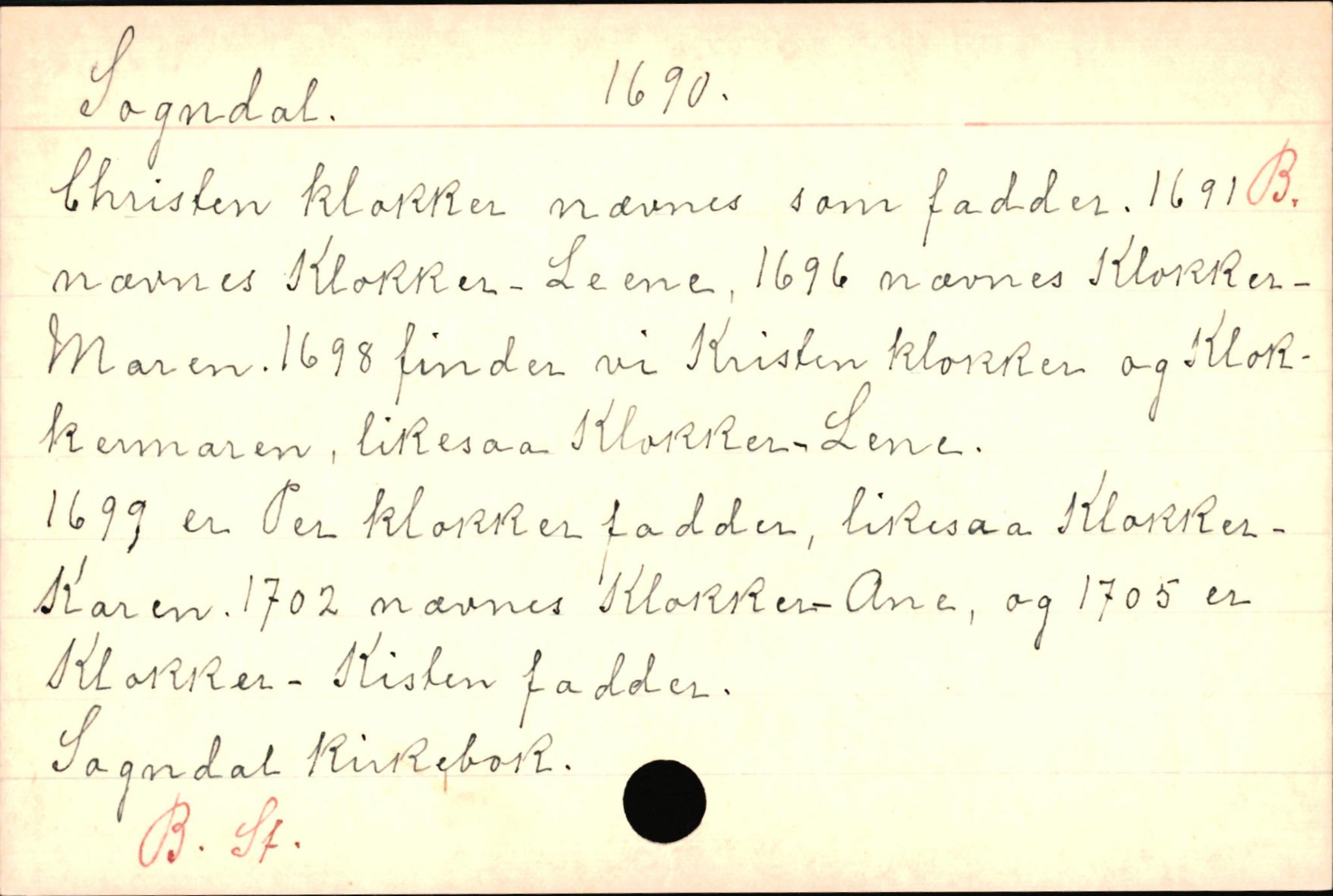 Haugen, Johannes - lærer, AV/SAB-SAB/PA-0036/01/L0001: Om klokkere og lærere, 1521-1904, p. 8700