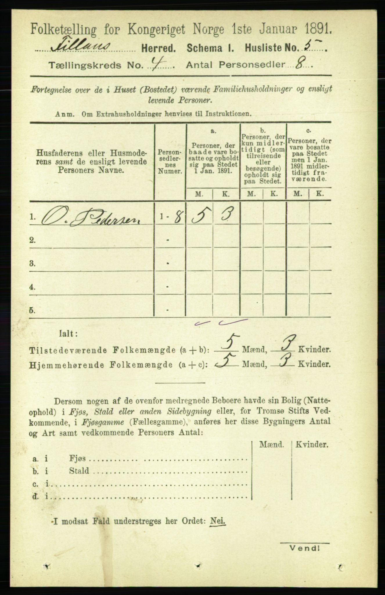 RA, 1891 census for 1616 Fillan, 1891, p. 625