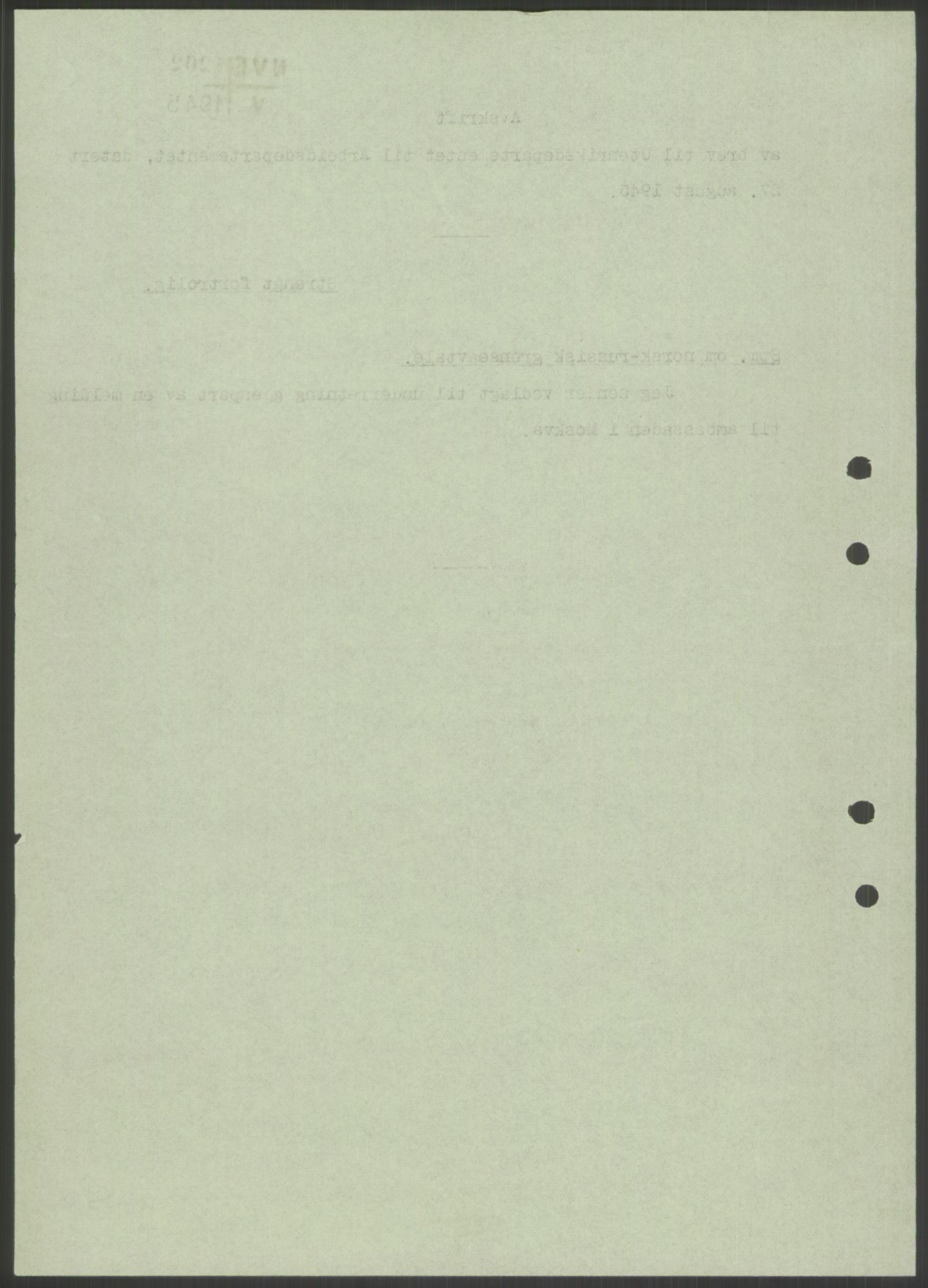 Vassdragsdirektoratet/avdelingen, AV/RA-S-6242/F/Fa/L0538: Pasvikelva, 1945-1949, p. 1030