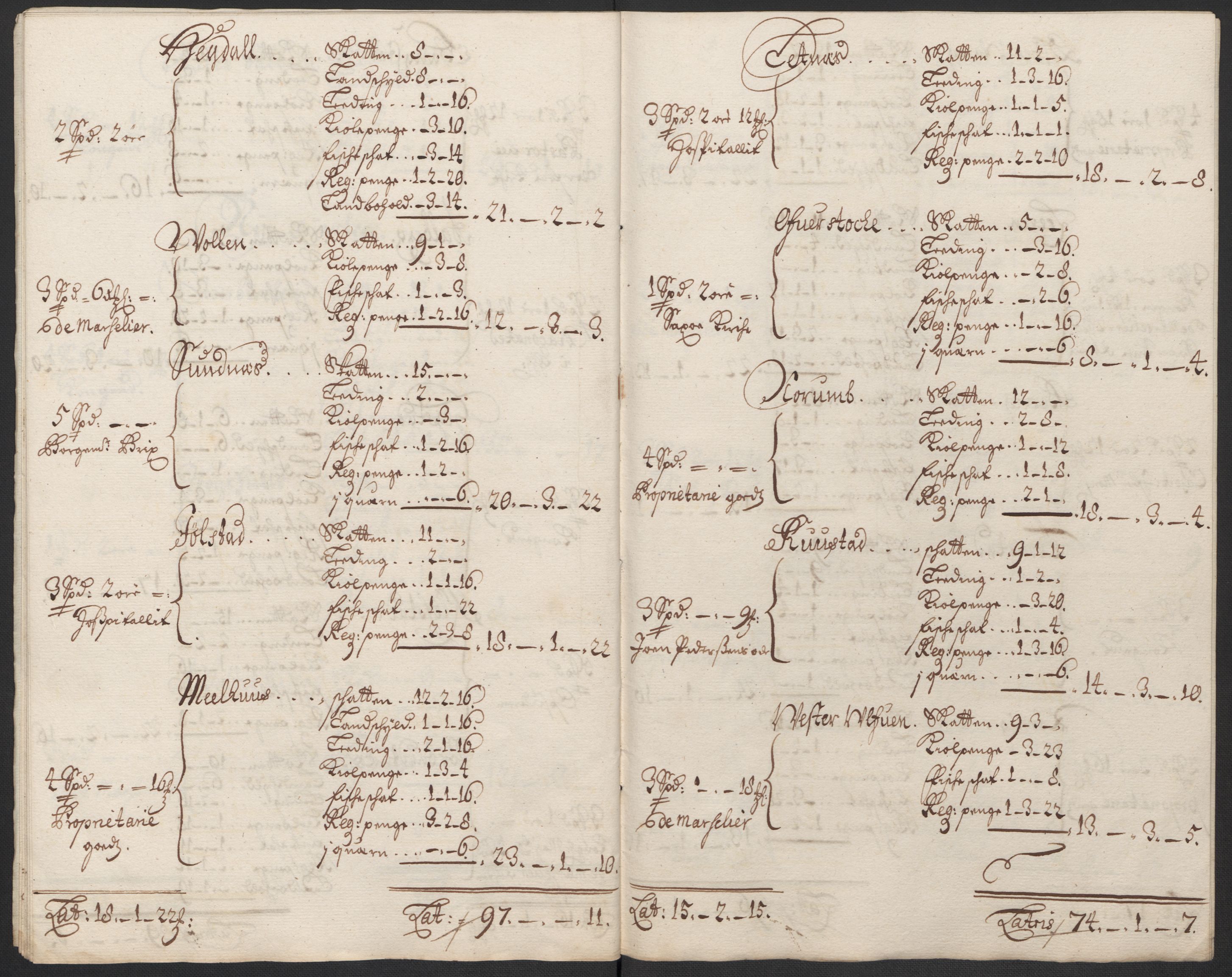 Rentekammeret inntil 1814, Reviderte regnskaper, Fogderegnskap, AV/RA-EA-4092/R63/L4310: Fogderegnskap Inderøy, 1698-1699, p. 372