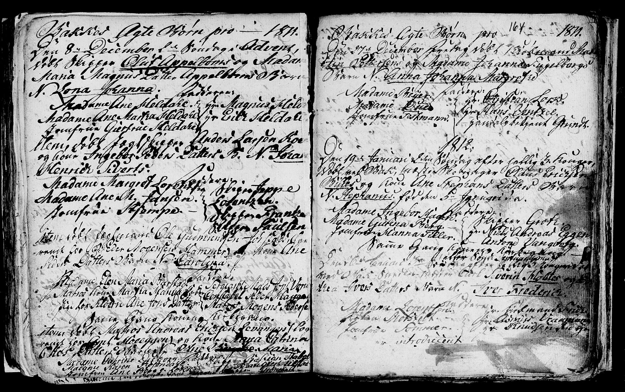 Ministerialprotokoller, klokkerbøker og fødselsregistre - Sør-Trøndelag, SAT/A-1456/604/L0218: Parish register (copy) no. 604C01, 1754-1819, p. 164