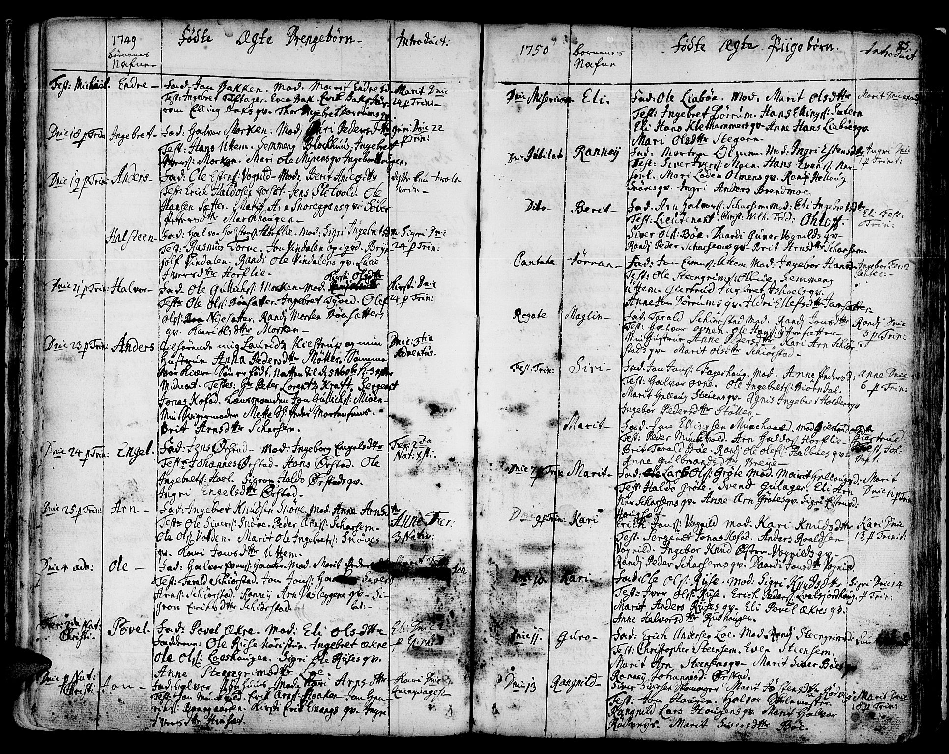 Ministerialprotokoller, klokkerbøker og fødselsregistre - Sør-Trøndelag, AV/SAT-A-1456/678/L0891: Parish register (official) no. 678A01, 1739-1780, p. 85