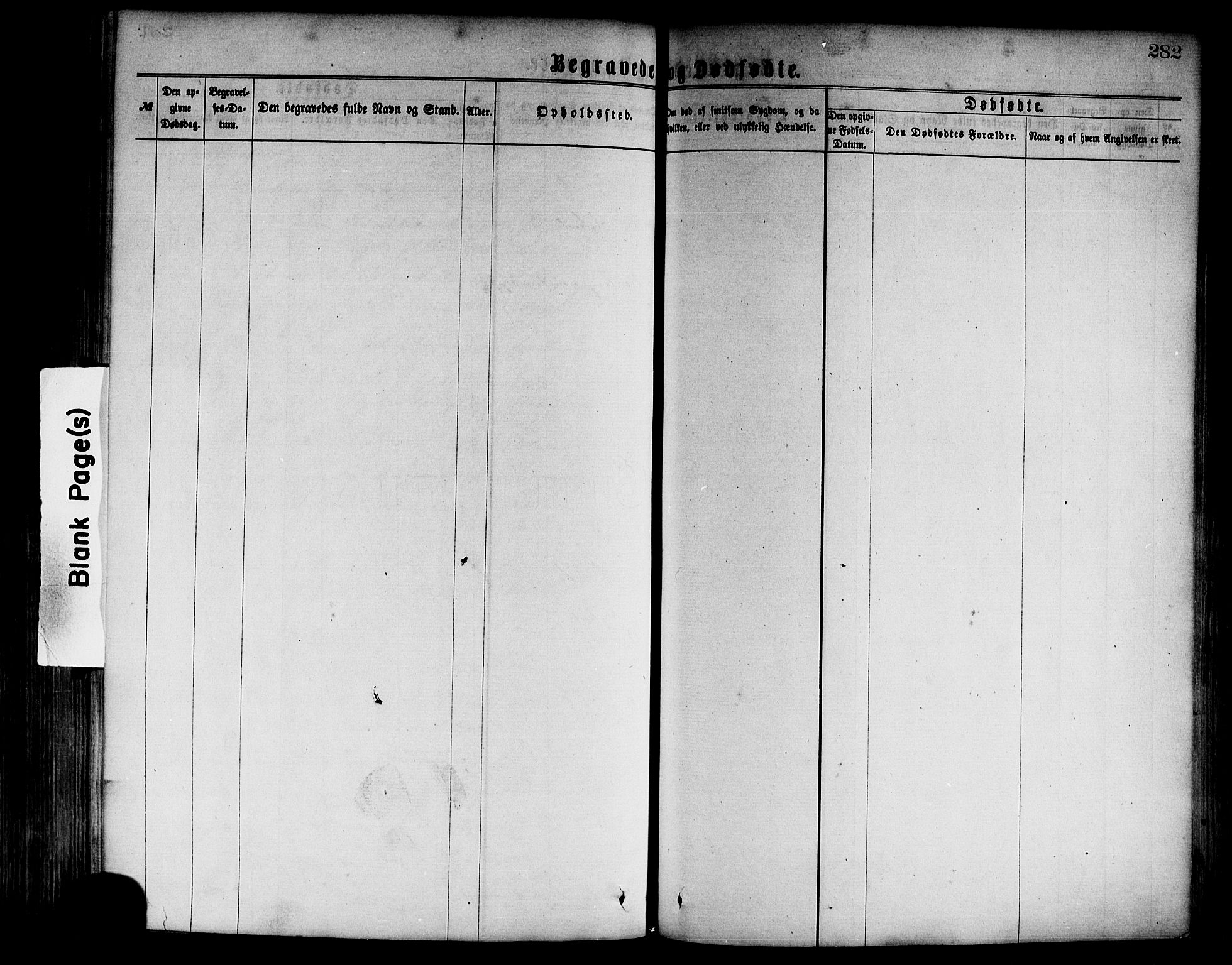 Vik sokneprestembete, AV/SAB-A-81501/H/Haa/Haaa/L0009: Parish register (official) no. A 9, 1866-1877, p. 282