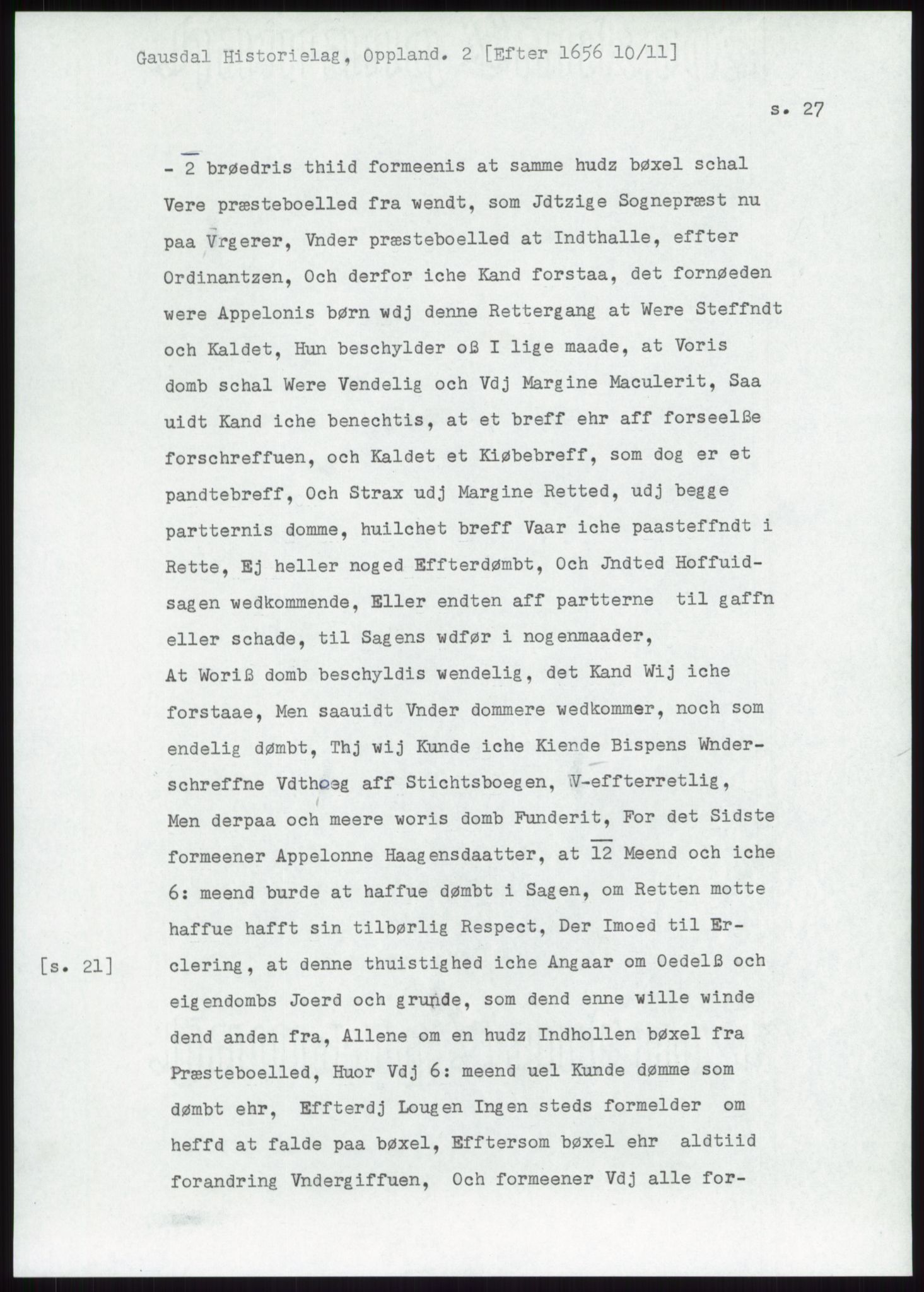 Samlinger til kildeutgivelse, Diplomavskriftsamlingen, AV/RA-EA-4053/H/Ha, p. 2251