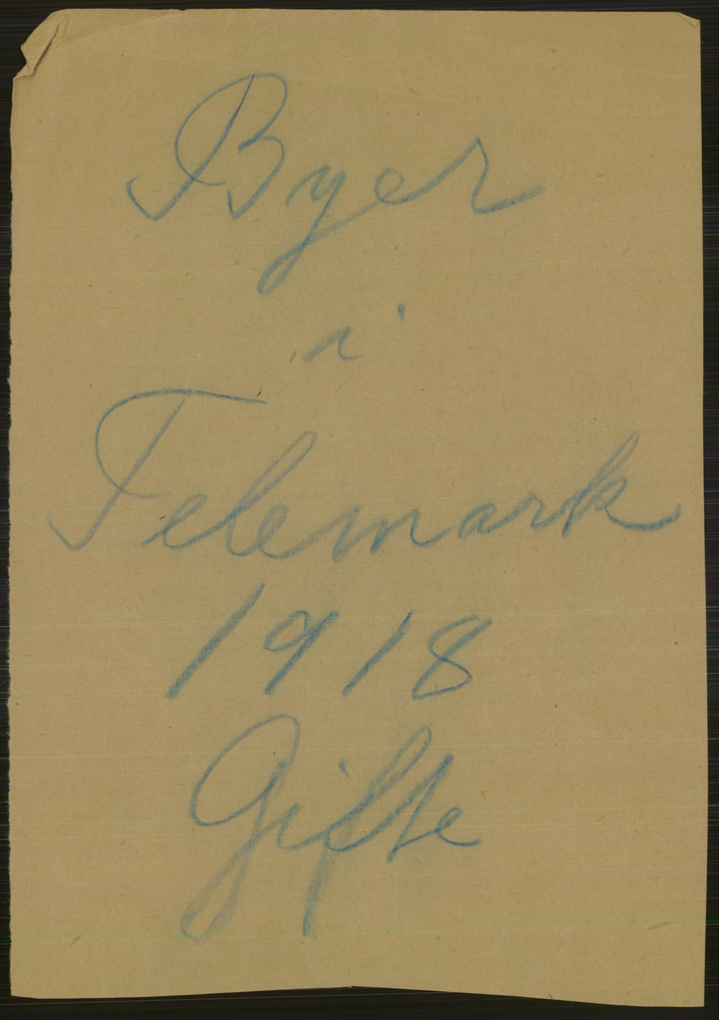 Statistisk sentralbyrå, Sosiodemografiske emner, Befolkning, RA/S-2228/D/Df/Dfb/Dfbh/L0025: Telemark fylke: Gifte, dødfødte. Bygder og byer., 1918, p. 1