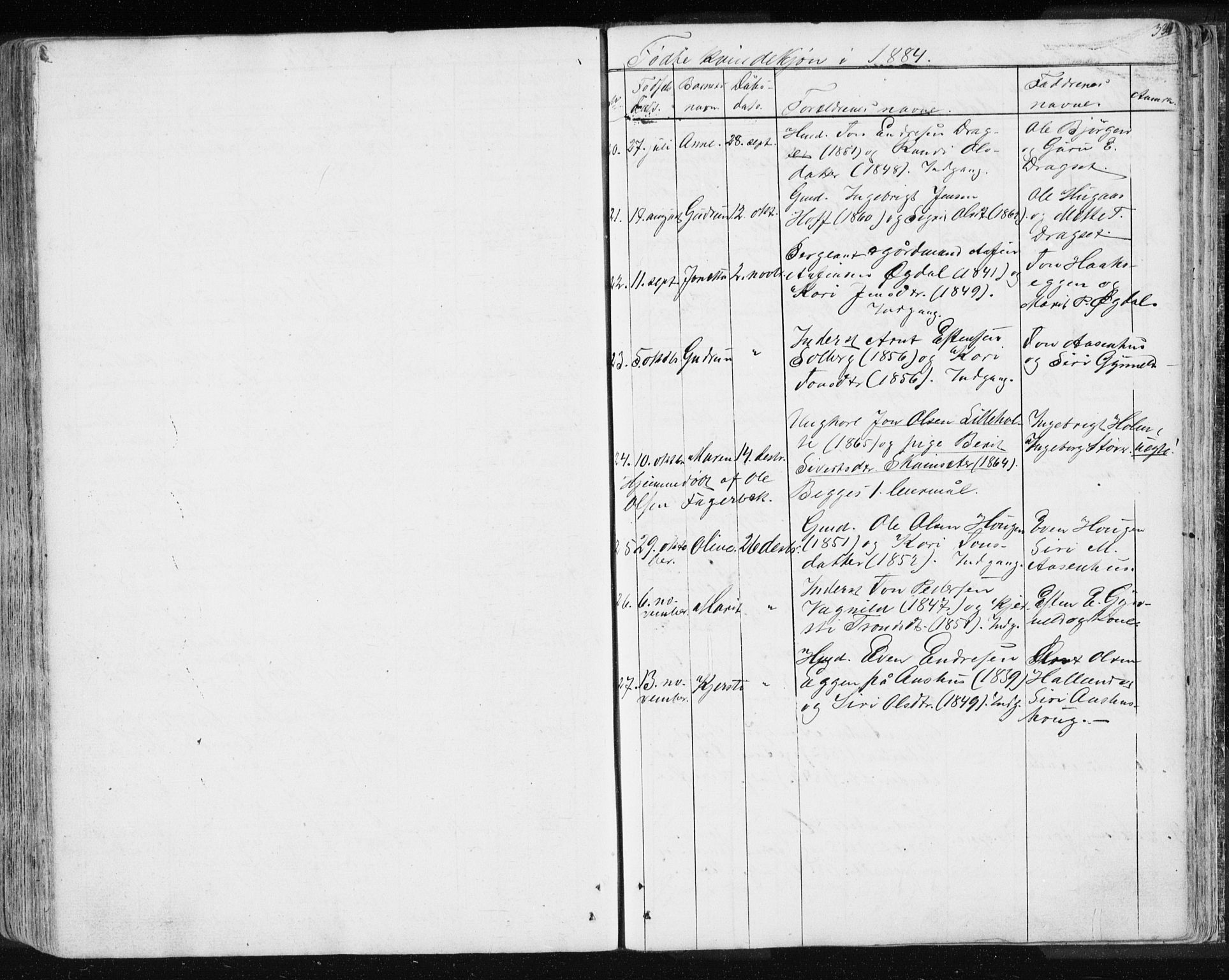 Ministerialprotokoller, klokkerbøker og fødselsregistre - Sør-Trøndelag, AV/SAT-A-1456/689/L1043: Parish register (copy) no. 689C02, 1816-1892, p. 334