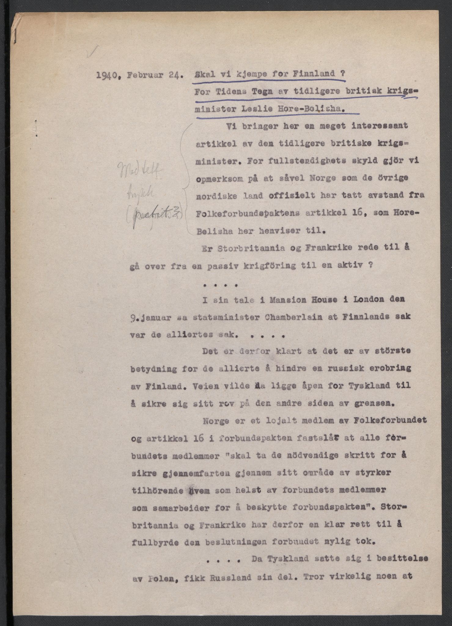 Landssvikarkivet, Oslo politikammer, AV/RA-S-3138-01/D/Da/L0003: Dnr. 29, 1945, p. 238