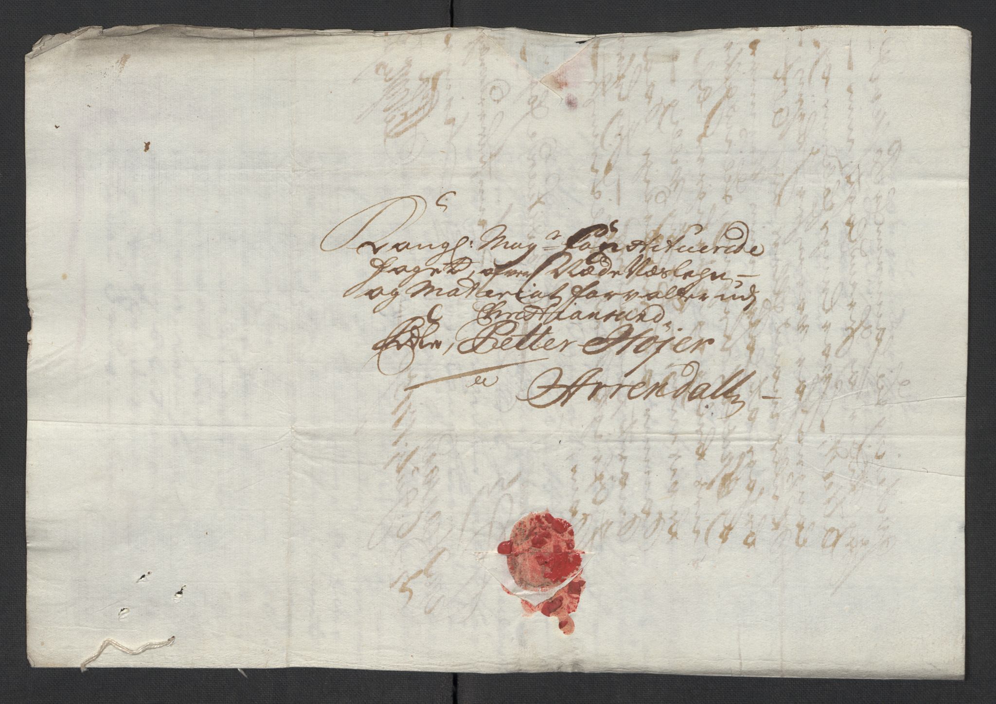 Rentekammeret inntil 1814, Reviderte regnskaper, Fogderegnskap, AV/RA-EA-4092/R39/L2325: Fogderegnskap Nedenes, 1716, p. 333