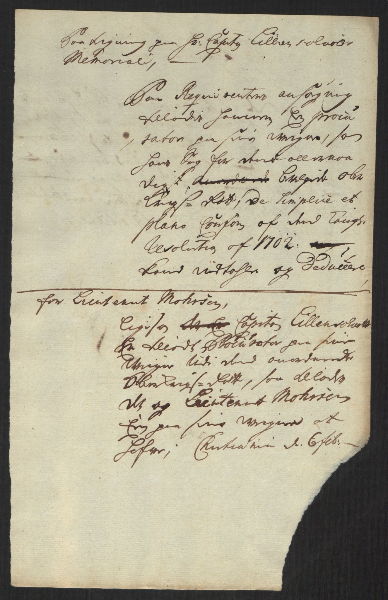 Kommanderende general (KG I) med Det norske krigsdirektorium, AV/RA-EA-5419/B/L0013: Kommanderende generals konsepter, 1730-1733, p. 632