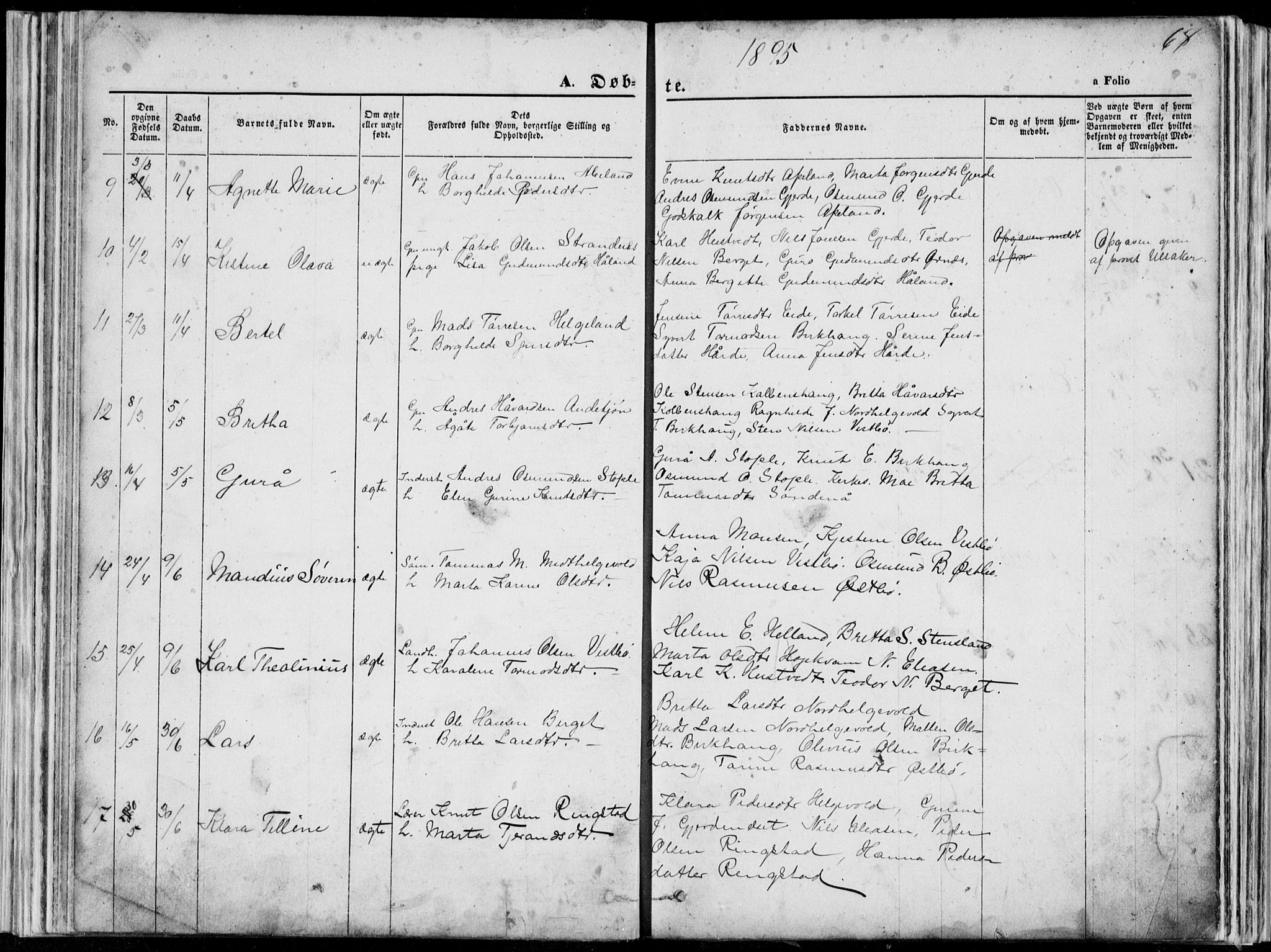Vikedal sokneprestkontor, SAST/A-101840/01/V: Parish register (copy) no. B 10, 1864-1926, p. 68