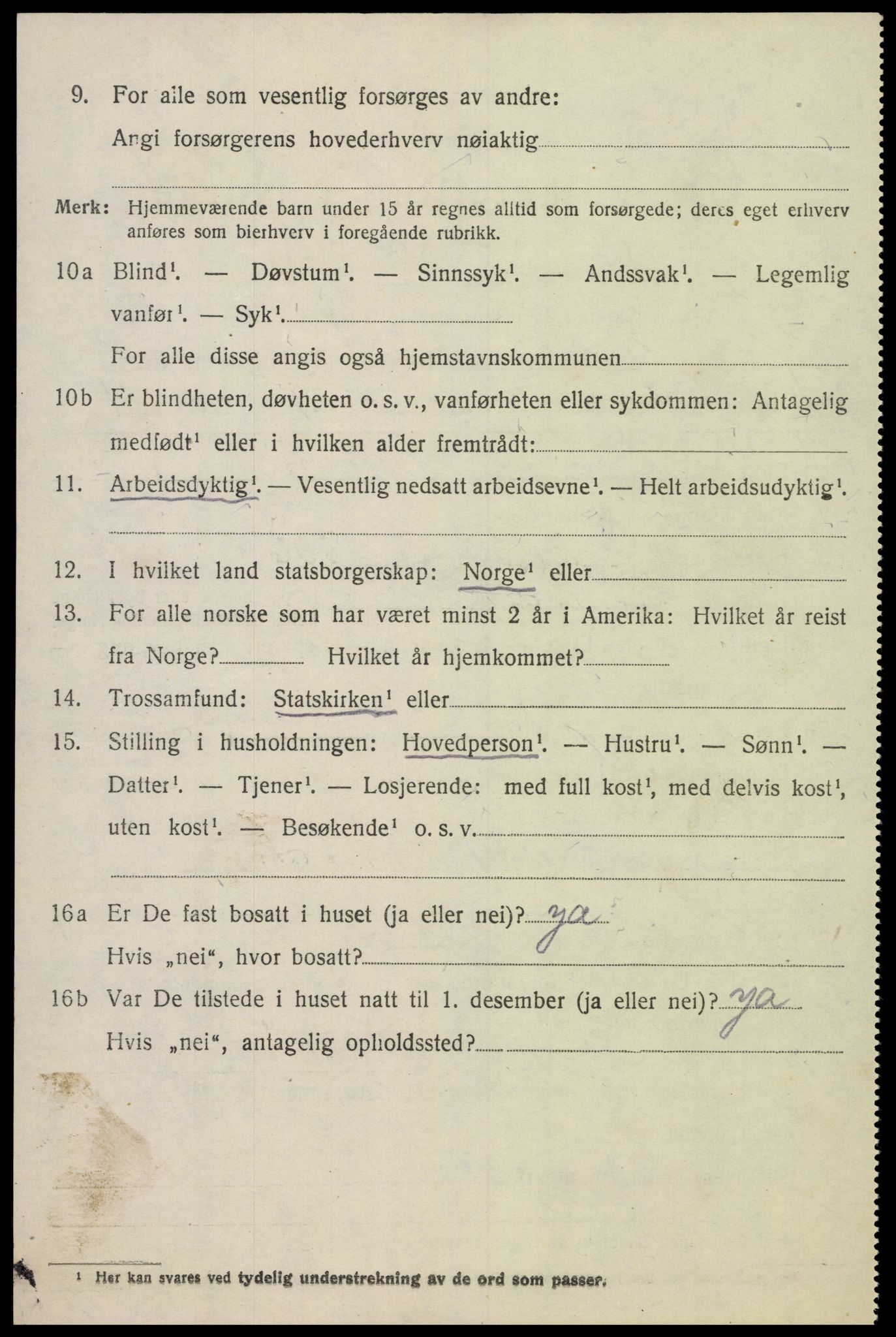 SAK, 1920 census for Øvrebø, 1920, p. 385