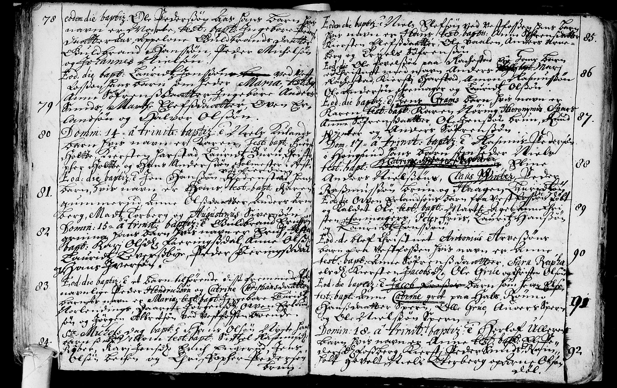 Eiker kirkebøker, AV/SAKO-A-4/F/Fa/L0001: Parish register (official) no. I 1 /1, 1683-1704