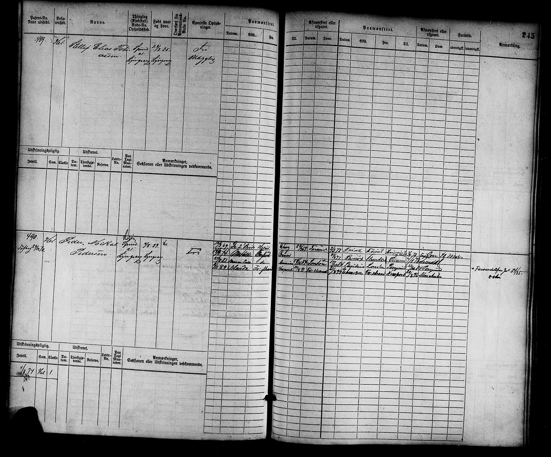 Farsund mønstringskrets, AV/SAK-2031-0017/F/Fb/L0001: Hovedrulle nr 1-758, M-4, 1868-1900, p. 259