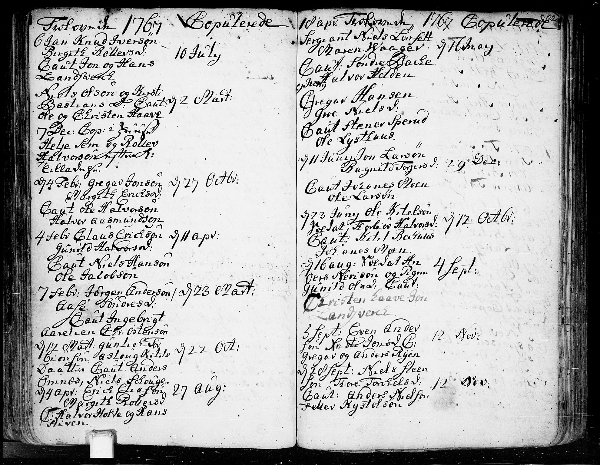 Heddal kirkebøker, SAKO/A-268/F/Fa/L0003: Parish register (official) no. I 3, 1723-1783, p. 122