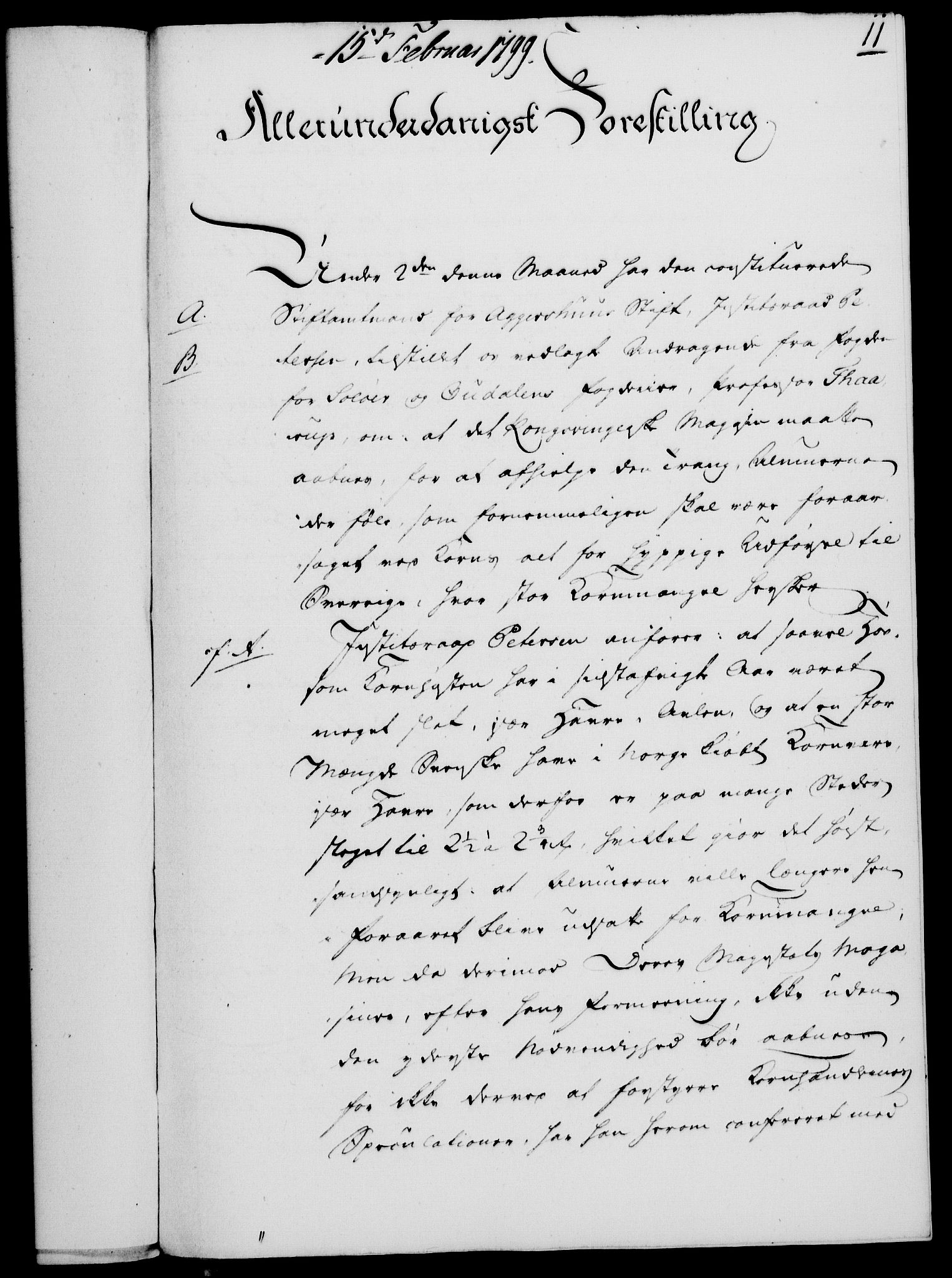 Rentekammeret, Kammerkanselliet, RA/EA-3111/G/Gf/Gfa/L0081: Norsk relasjons- og resolusjonsprotokoll (merket RK 52.81), 1799, p. 84