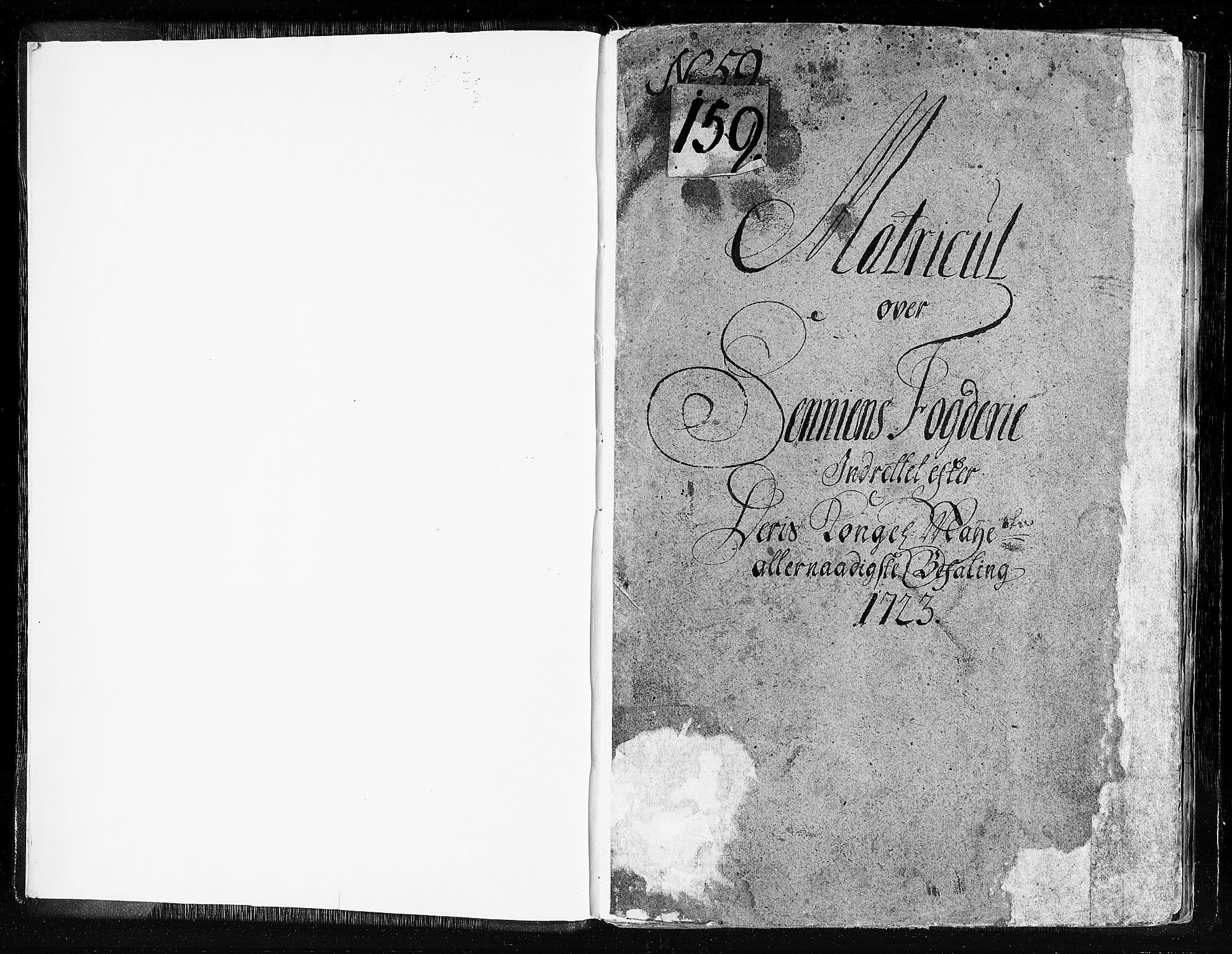 Rentekammeret inntil 1814, Realistisk ordnet avdeling, RA/EA-4070/N/Nb/Nbf/L0179: Senja matrikkelprotokoll, 1723, p. 2