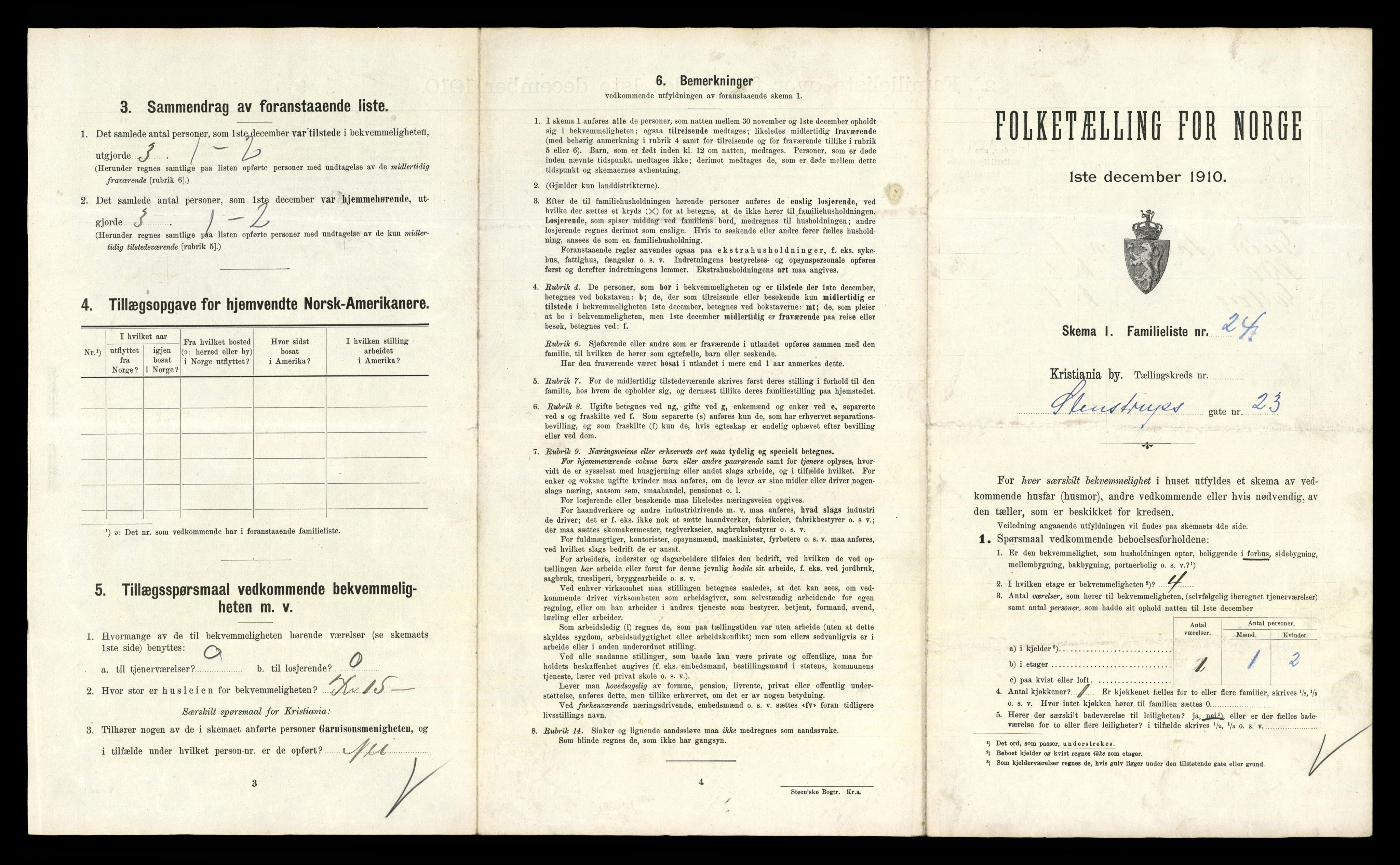 RA, 1910 census for Kristiania, 1910, p. 97546