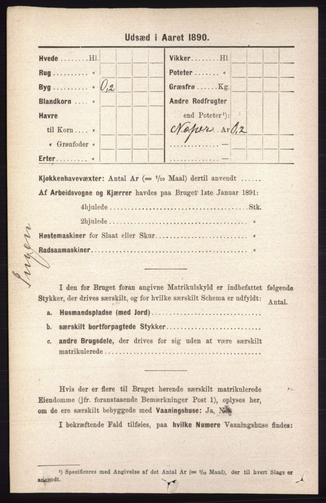 RA, 1891 census for 0438 Lille Elvedalen, 1891, p. 4641