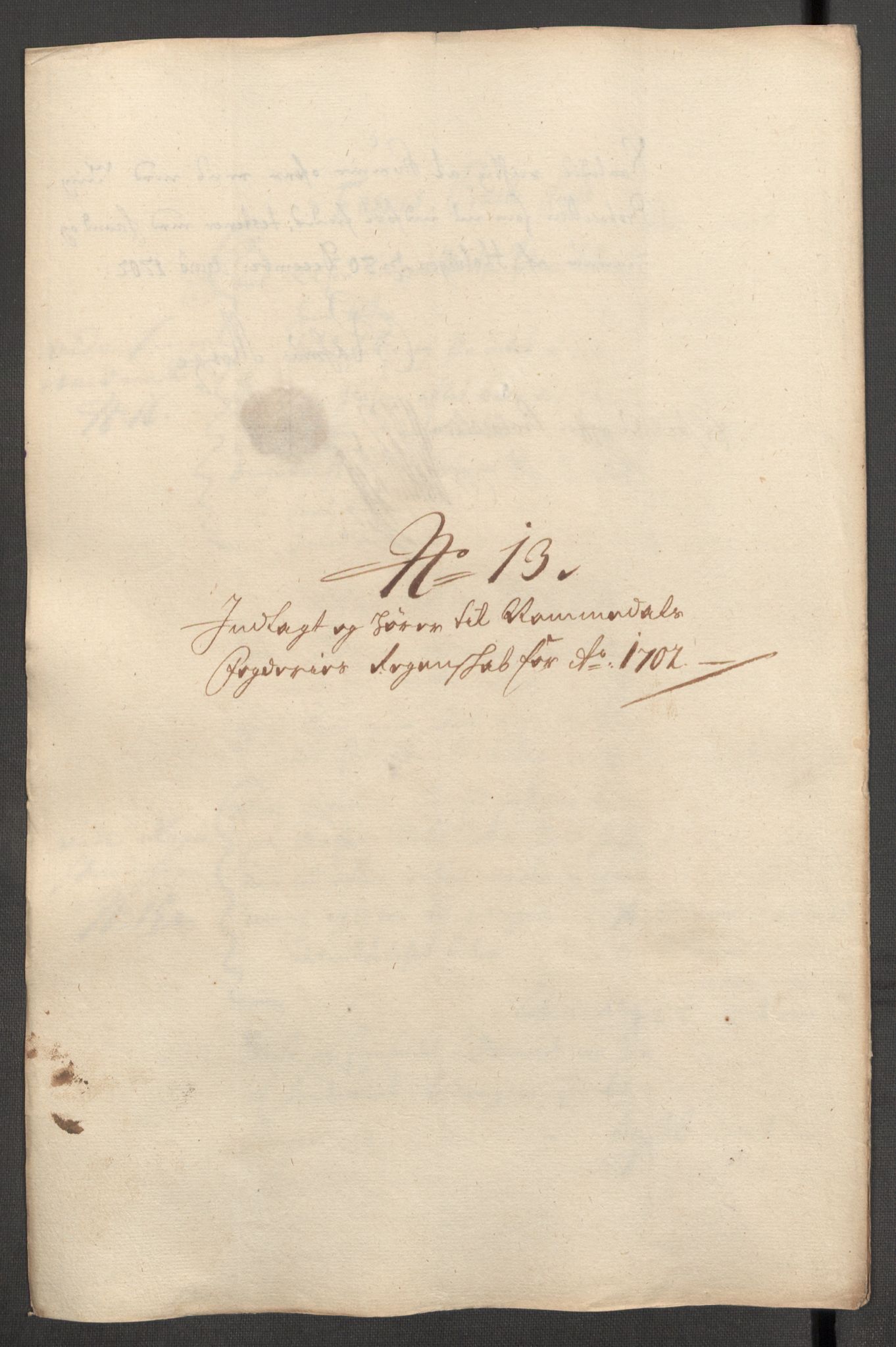 Rentekammeret inntil 1814, Reviderte regnskaper, Fogderegnskap, AV/RA-EA-4092/R64/L4427: Fogderegnskap Namdal, 1701-1702, p. 330