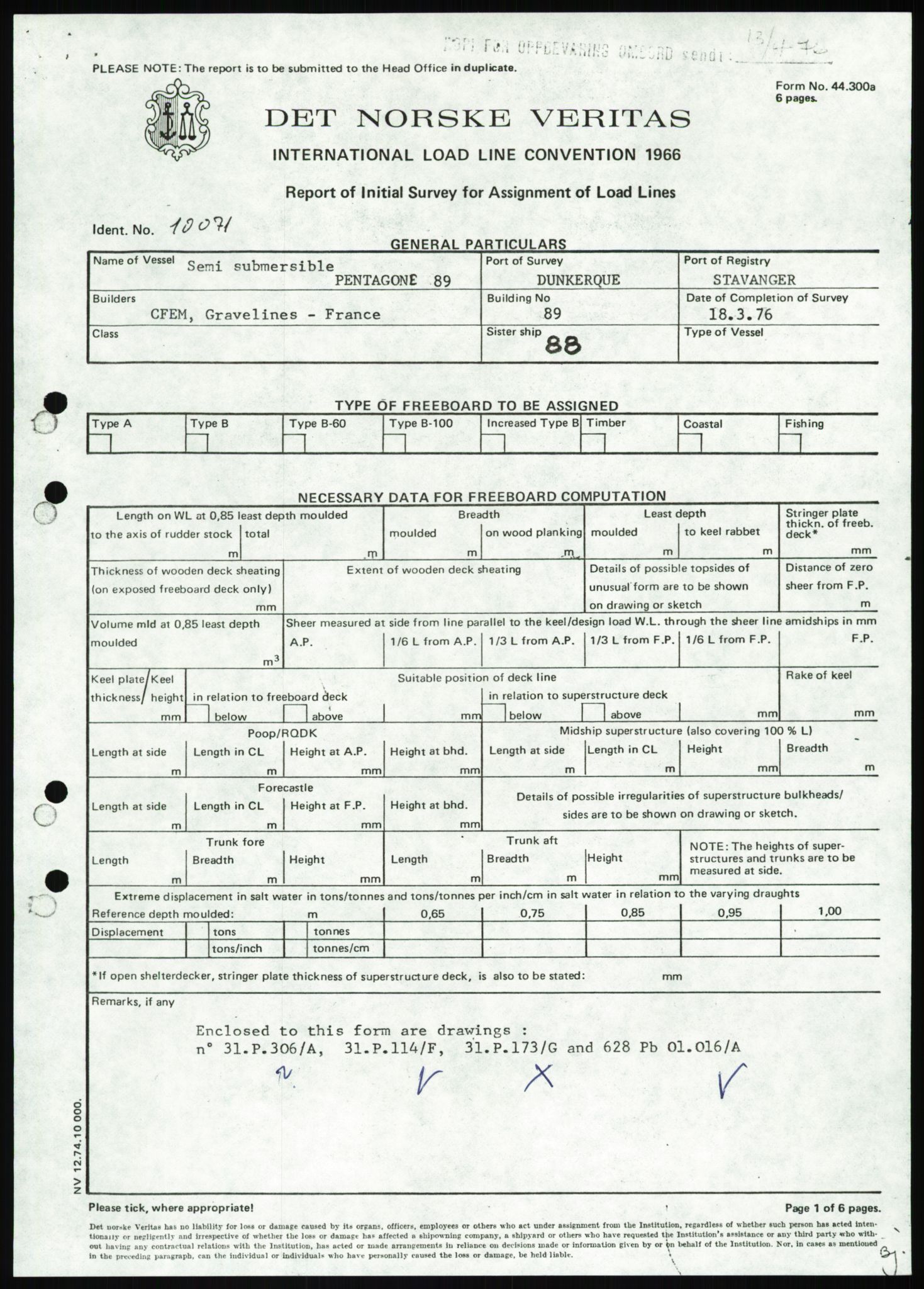 Justisdepartementet, Granskningskommisjonen ved Alexander Kielland-ulykken 27.3.1980, AV/RA-S-1165/D/L0013: H Sjøfartsdirektoratet og Skipskontrollen (H25-H43, H45, H47-H48, H50, H52)/I Det norske Veritas (I34, I41, I47), 1980-1981, p. 718