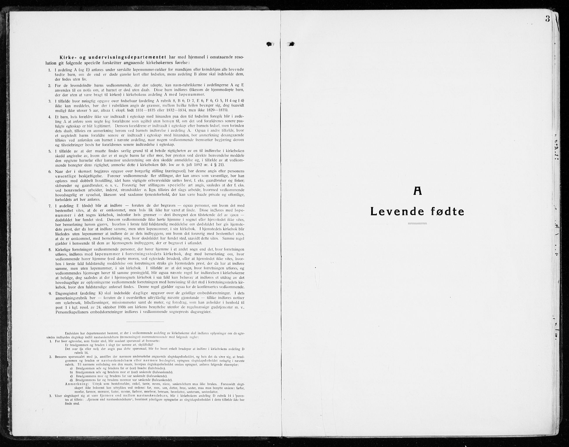 Stange prestekontor, SAH/PREST-002/K/L0025: Parish register (official) no. 25, 1921-1945, p. 3