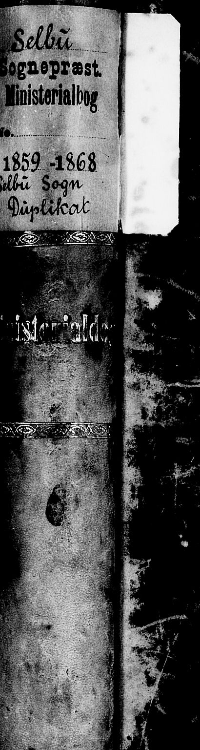 Ministerialprotokoller, klokkerbøker og fødselsregistre - Sør-Trøndelag, AV/SAT-A-1456/695/L1155: Parish register (copy) no. 695C06, 1859-1868