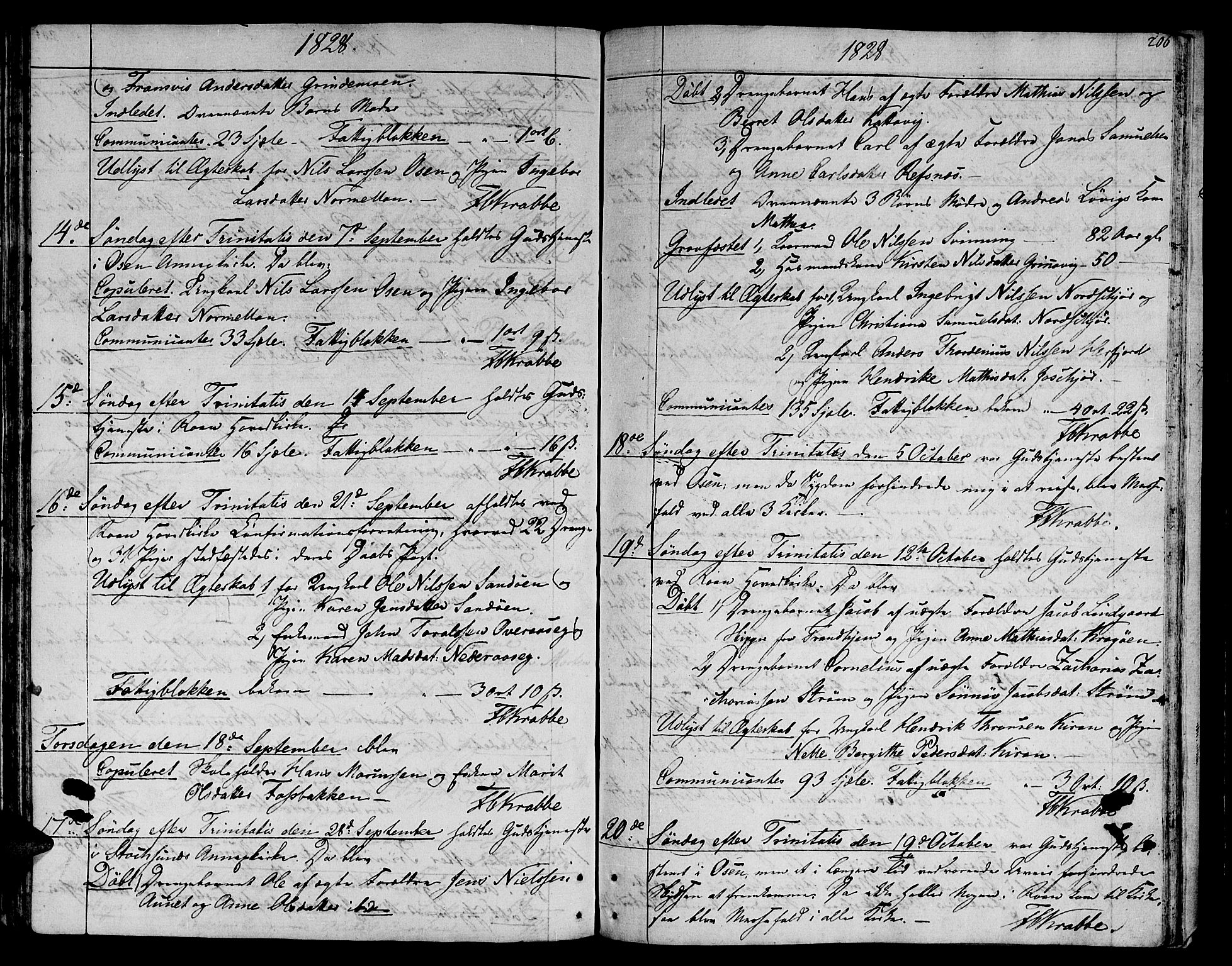 Ministerialprotokoller, klokkerbøker og fødselsregistre - Sør-Trøndelag, SAT/A-1456/657/L0701: Parish register (official) no. 657A02, 1802-1831, p. 206