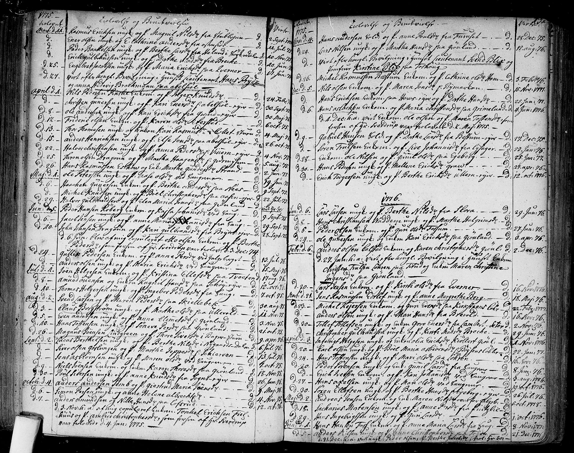 Aker prestekontor kirkebøker, SAO/A-10861/F/L0009: Parish register (official) no. 9, 1765-1785, p. 131