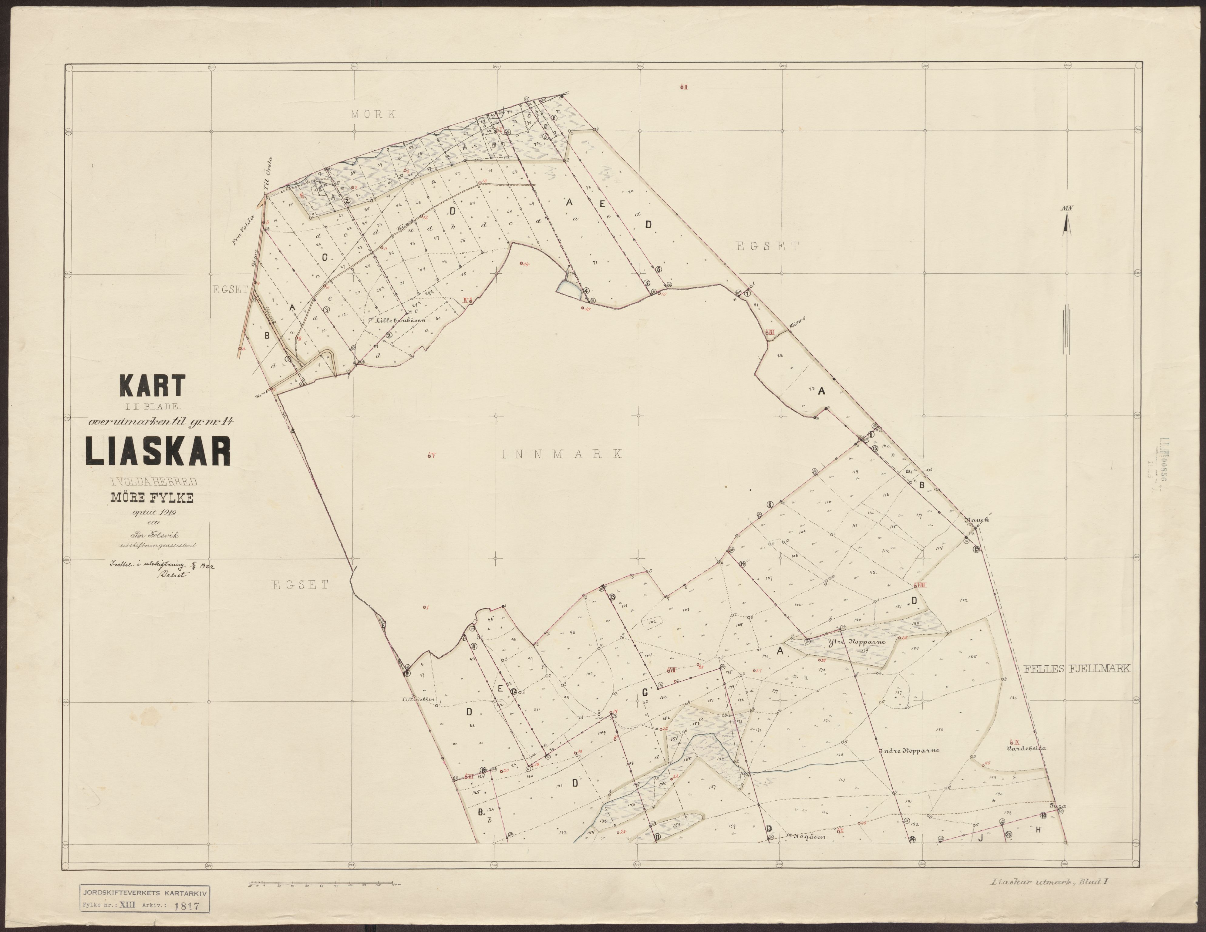 Jordskifteverkets kartarkiv, RA/S-3929/T, 1859-1988, p. 2177