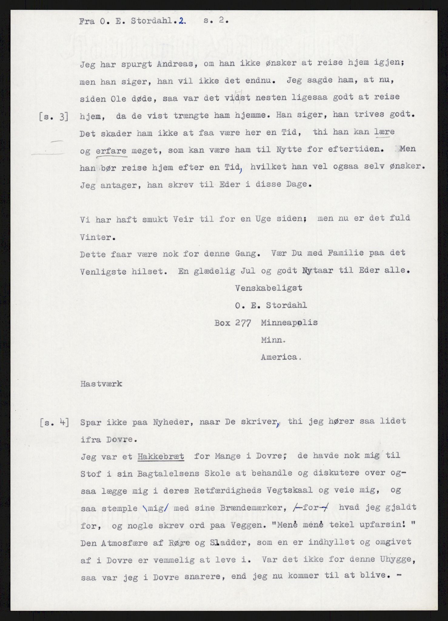 Samlinger til kildeutgivelse, Amerikabrevene, AV/RA-EA-4057/F/L0015: Innlån fra Oppland: Sæteren - Vigerust, 1838-1914, p. 295